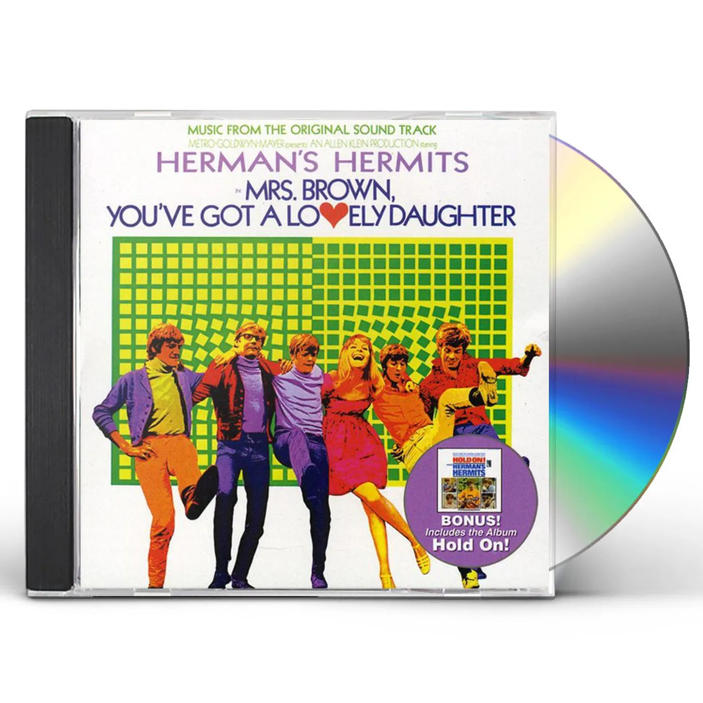 Herman's Hermits MRS BROWN YOU'VE GOT LOVELY DAUGHTER / HOLD ON CD