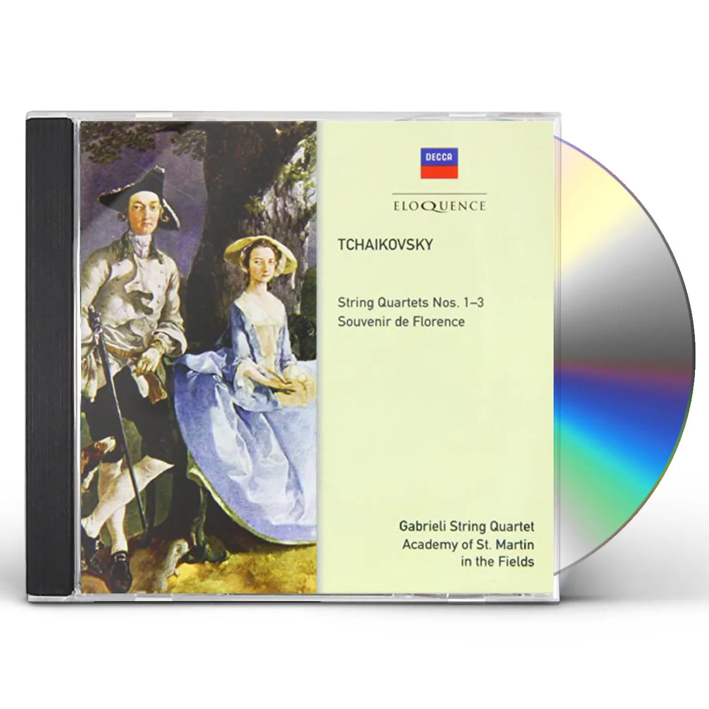 Gabrieli String Quartet TCHAIKOVSKY: STRING QUARTETS NOS. 1-3 CD