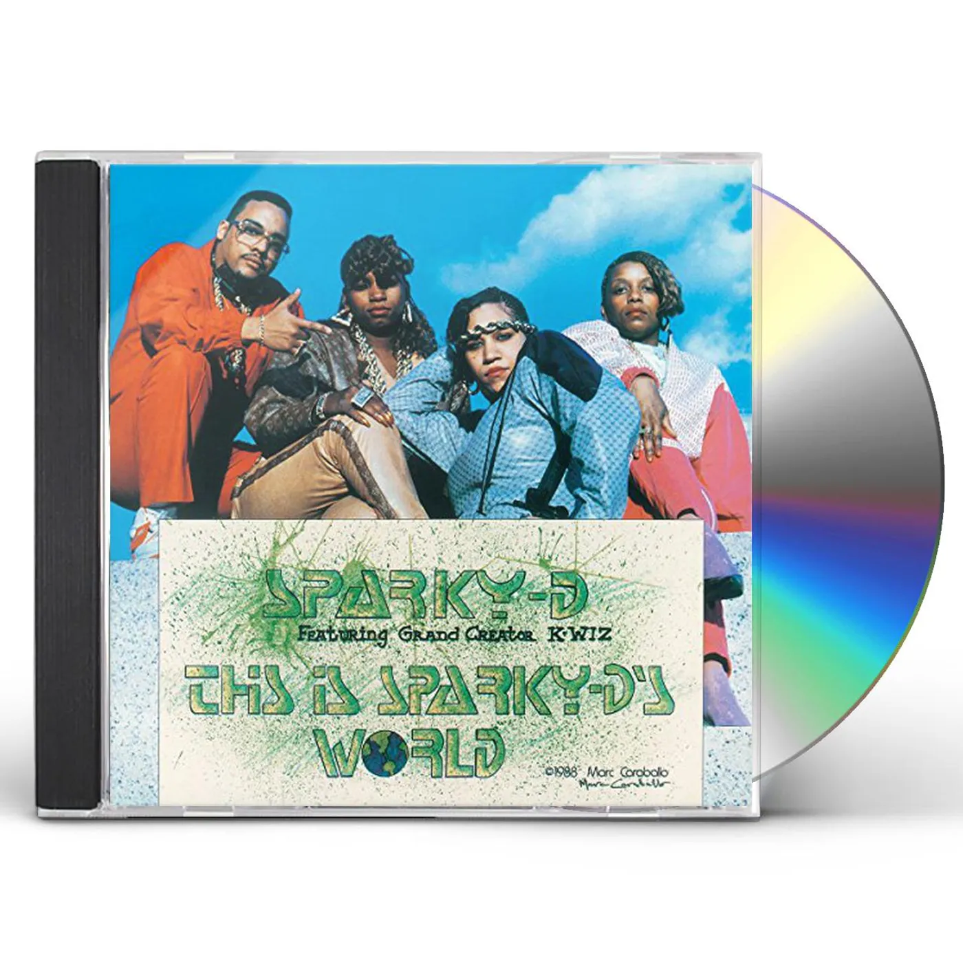 Sparky D I CAN'T STOP CD