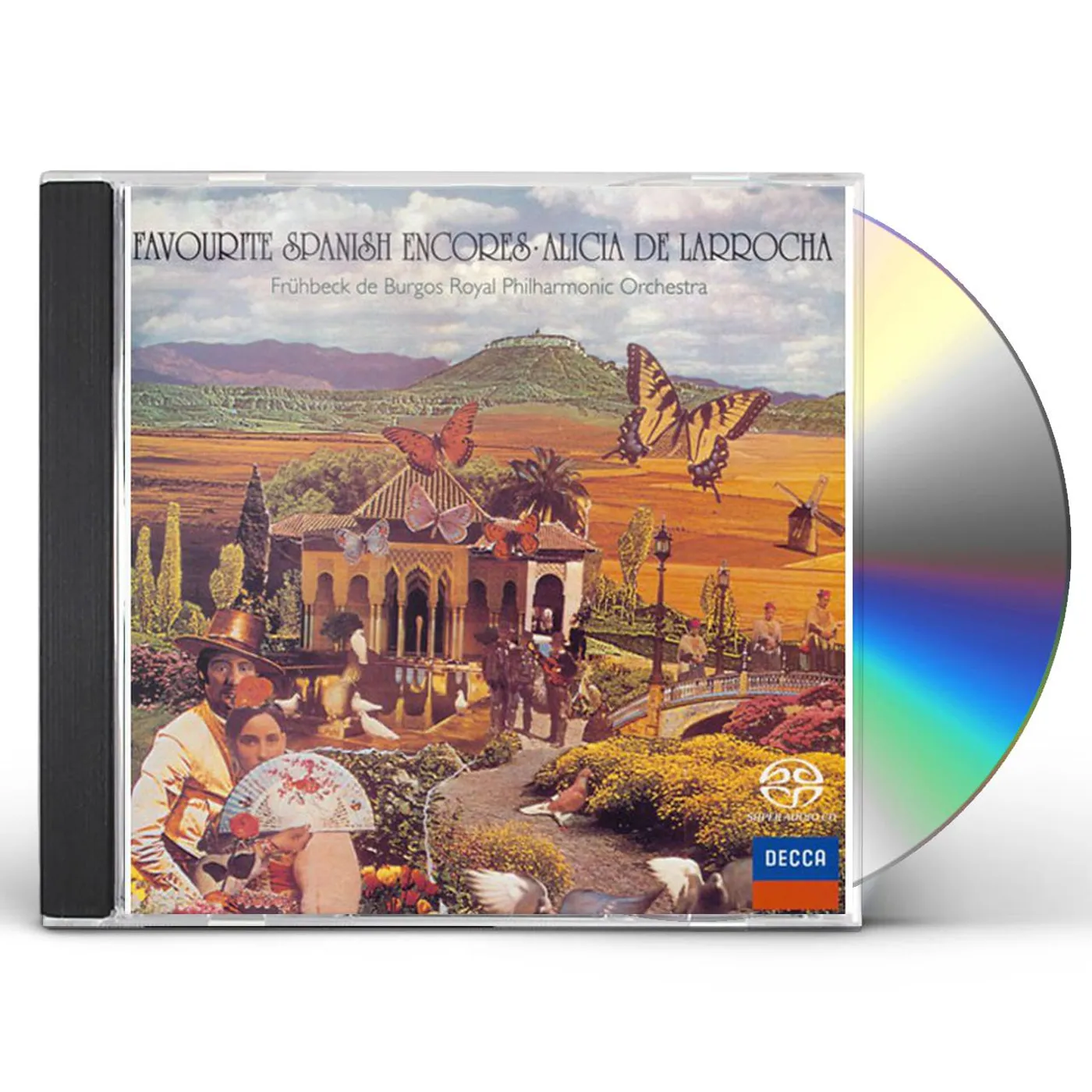 Alicia de Larrocha FAVOURITE SPANISH ENCORES CD