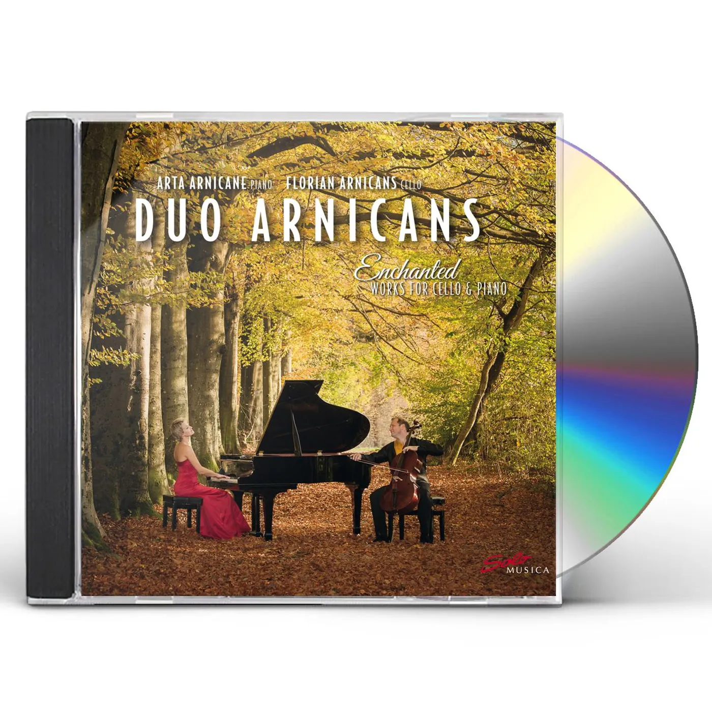 Johann Sebastian Bach ENCHANTED / WORKS FOR CELLO & PIANO CD