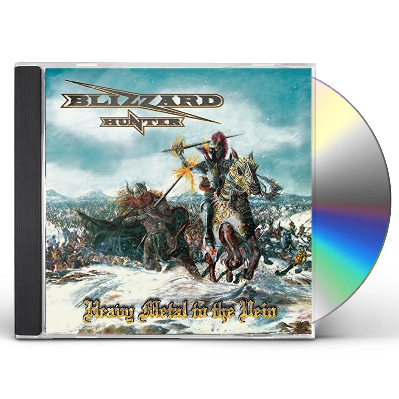Blizzard Hunter HEAVY METAL TO THE VEIN CD