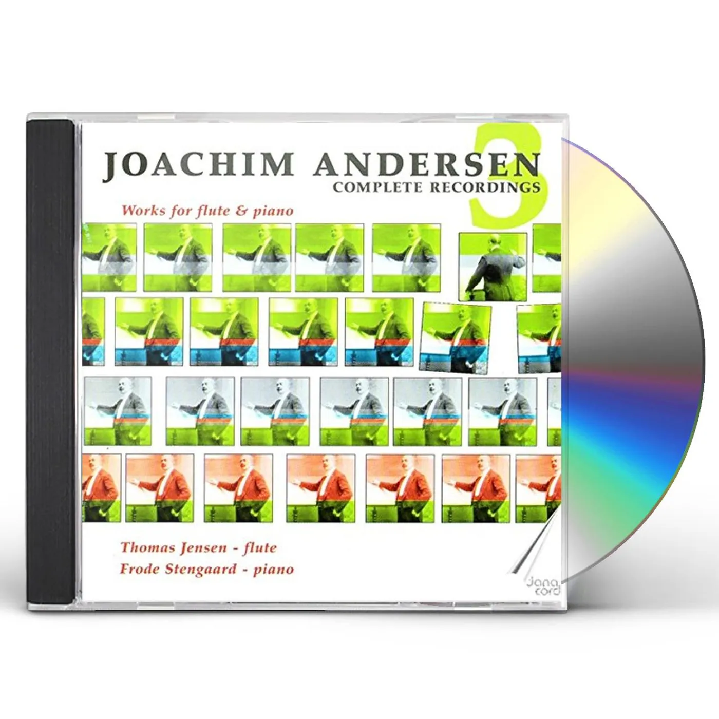 Joachim Andersen WORKS FOR FLUTE & PIANO CD