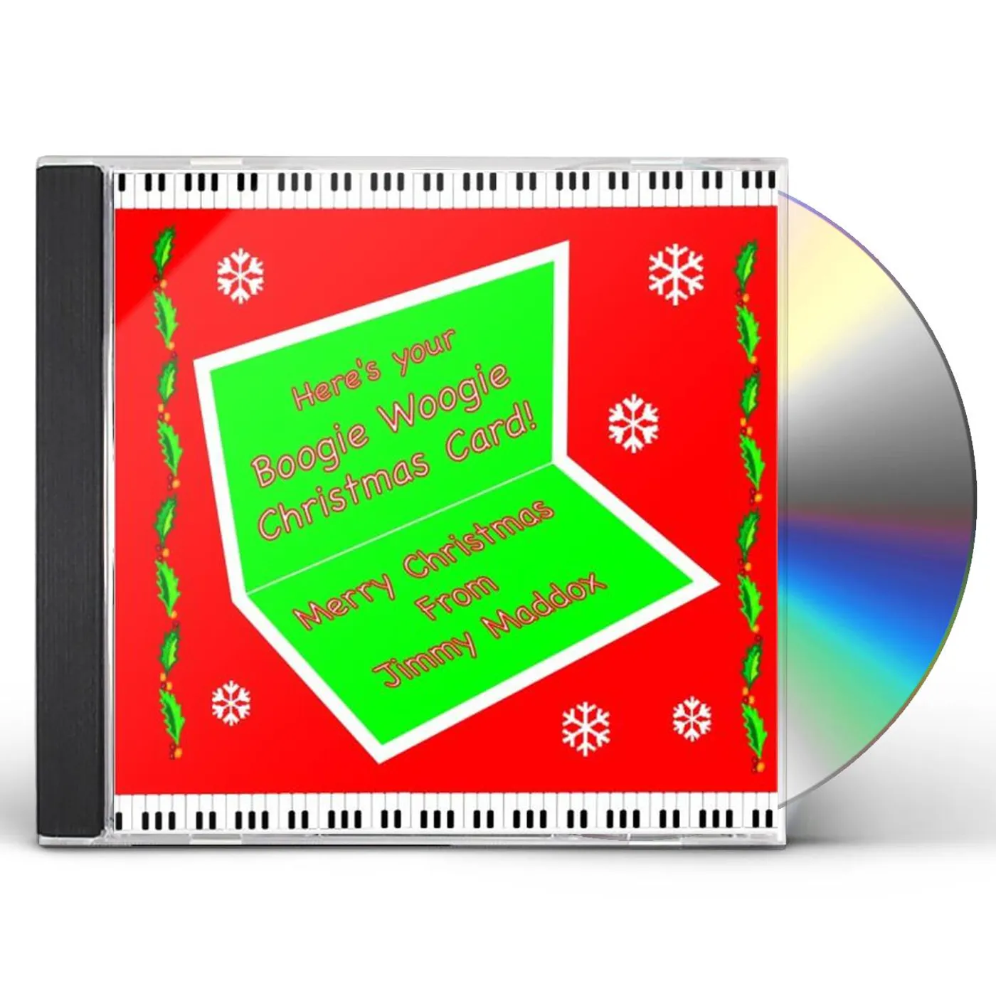 Jimmy Maddox BOOGIE WOOGIE CHRISTMAS CARD CD