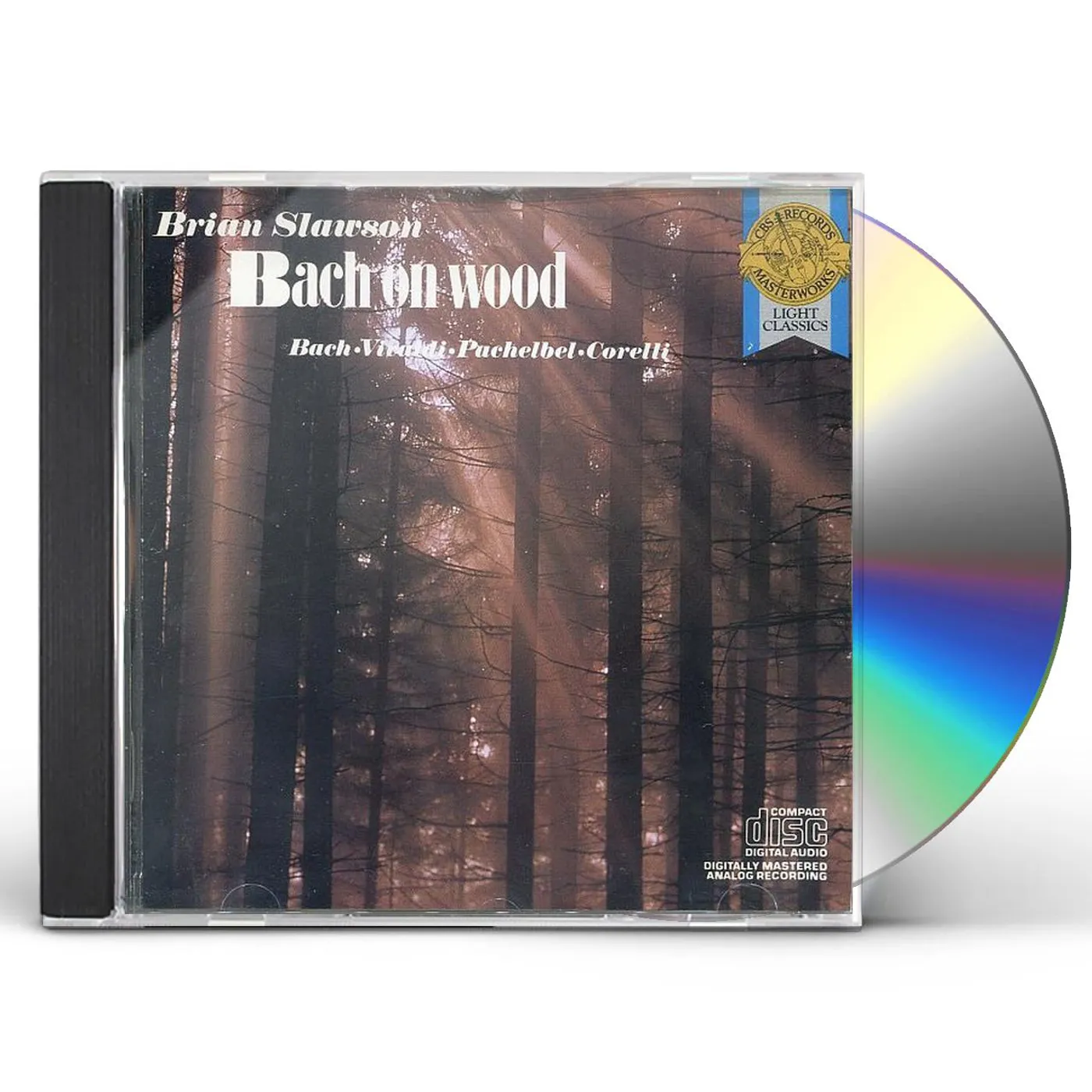 Brian Slawson BACH ON WOOD CD