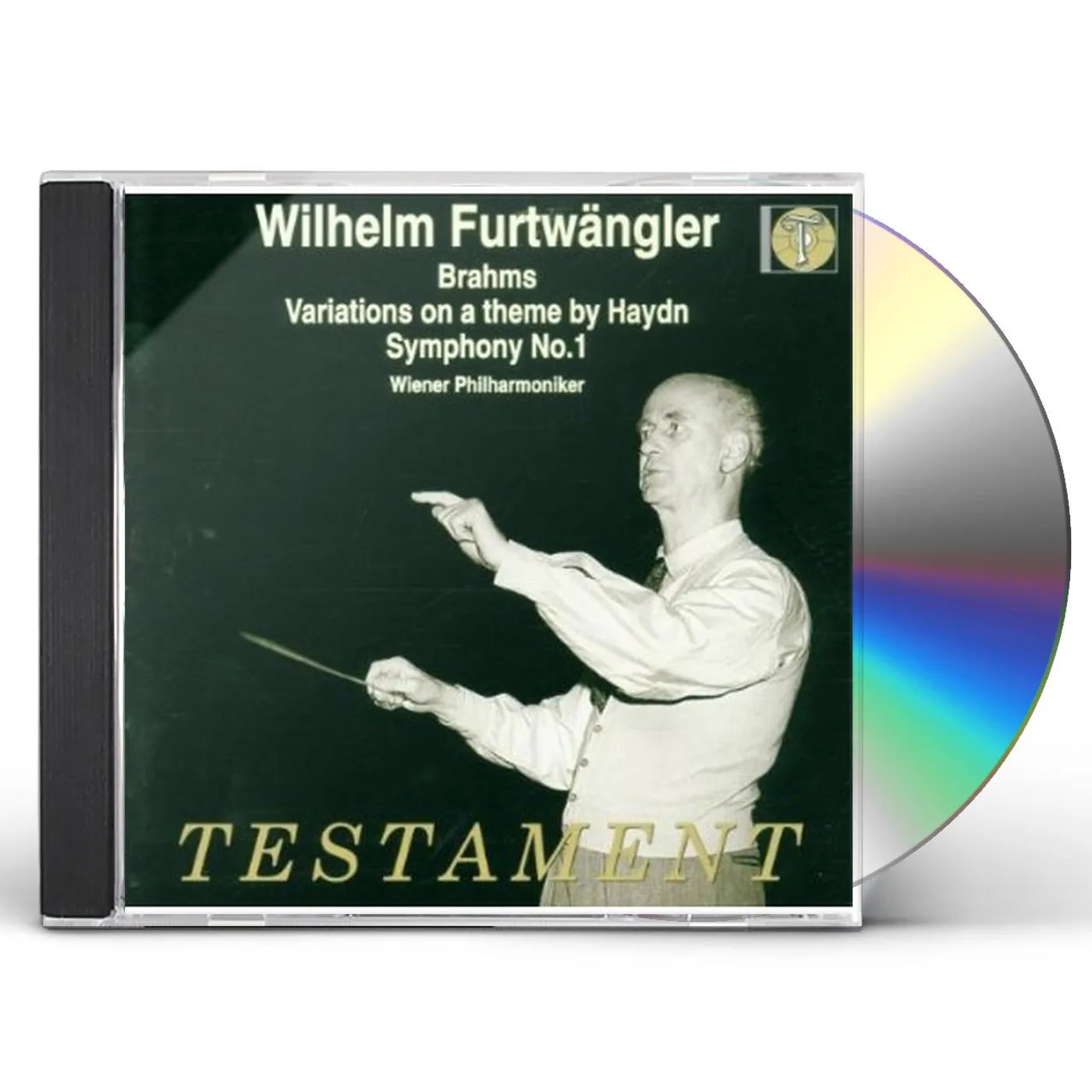 J. Brahms HAYDN VARIATIONS SYMPHONY NO.1 CD