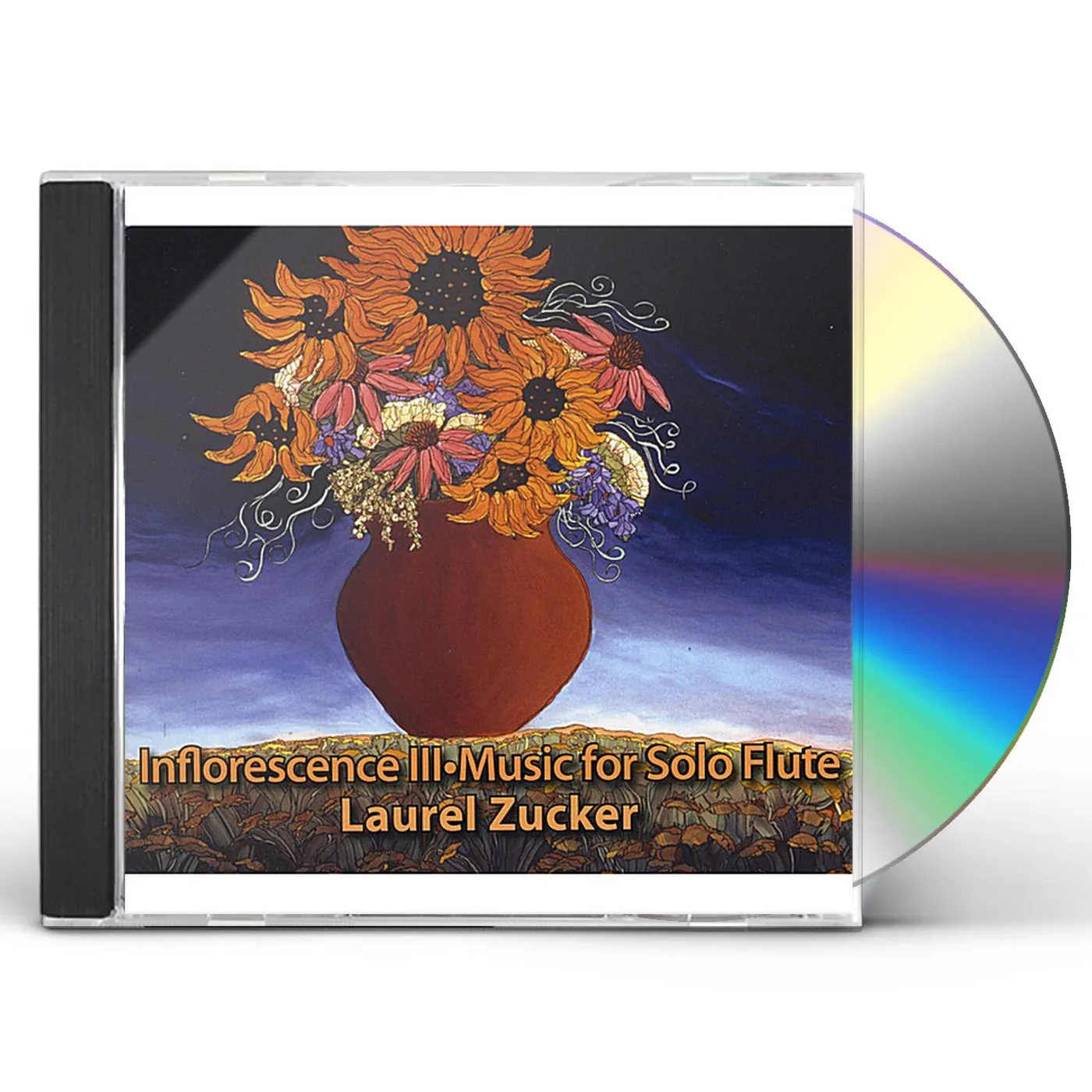 Laurel Zucker INFLORESCENCE 3- MUSIC FOR SOLO FLUTE CD