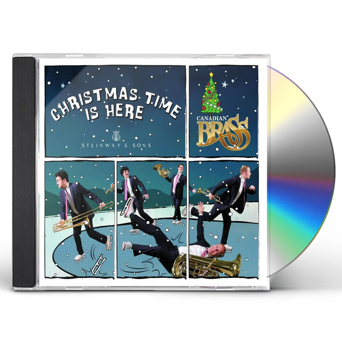 Canadian Brass CHRISTMAS TIME IS HERE CD