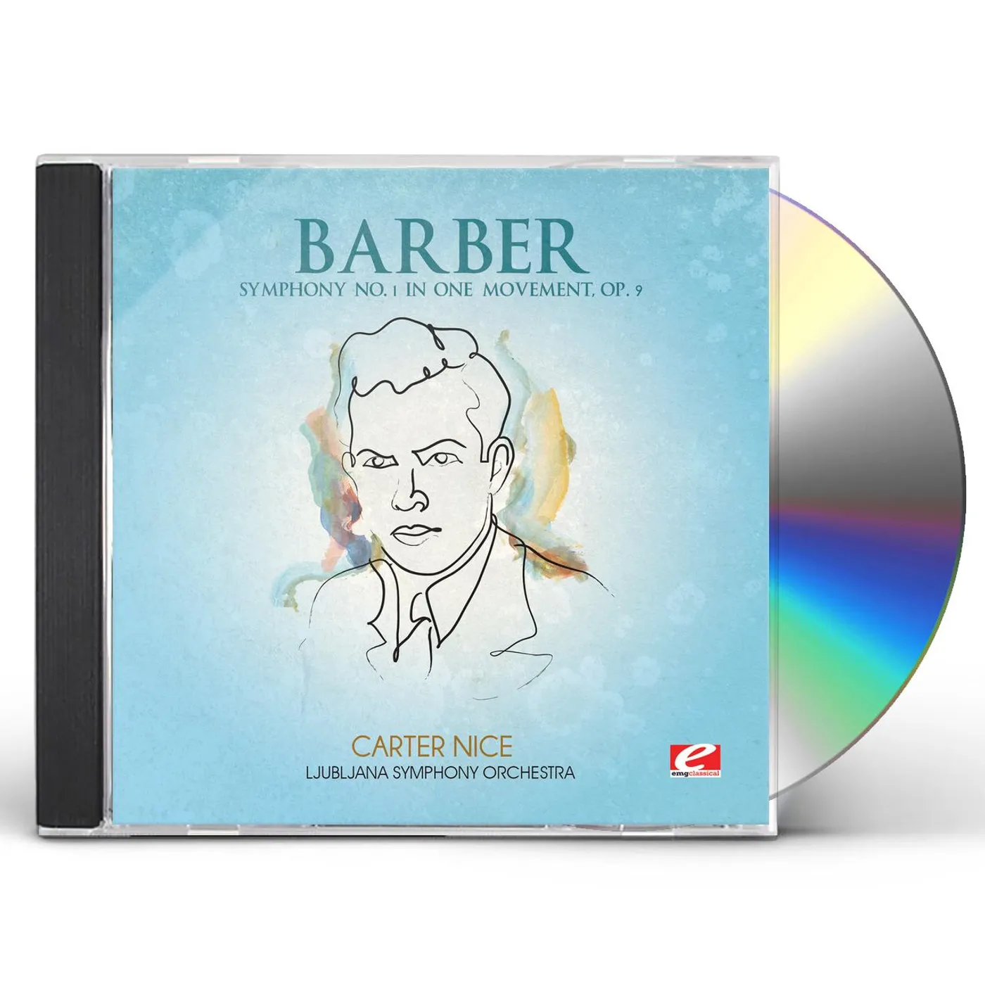 Barber SYMPHONY NO. 1 IN ONE MOVEMENT CD