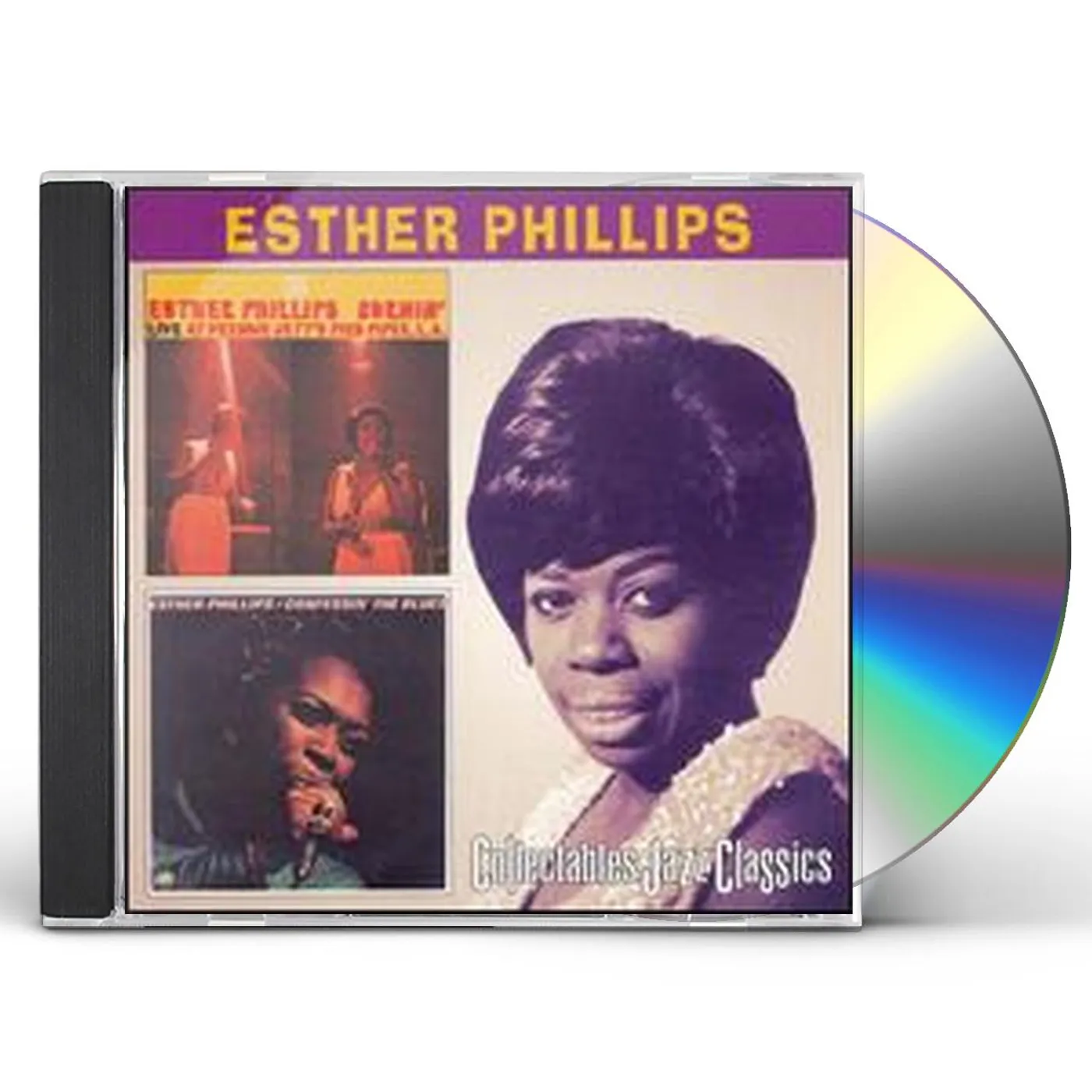 Esther Phillips BURNIN / CONFESSIN THE BLUES CD