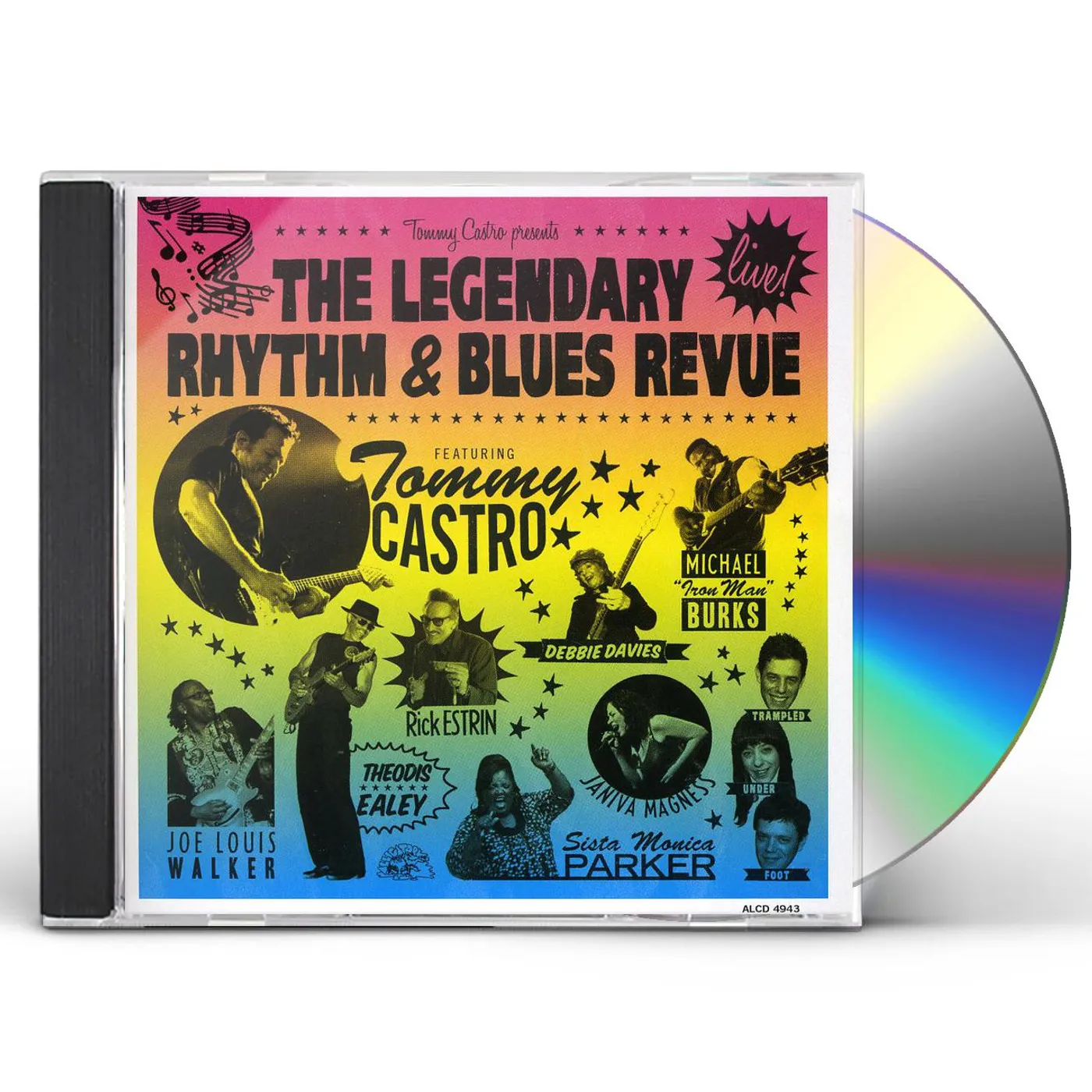 Tommy Castro PRESENTS THE LEGENDARY RHYTHM & BLUES REVUE: LIVE CD