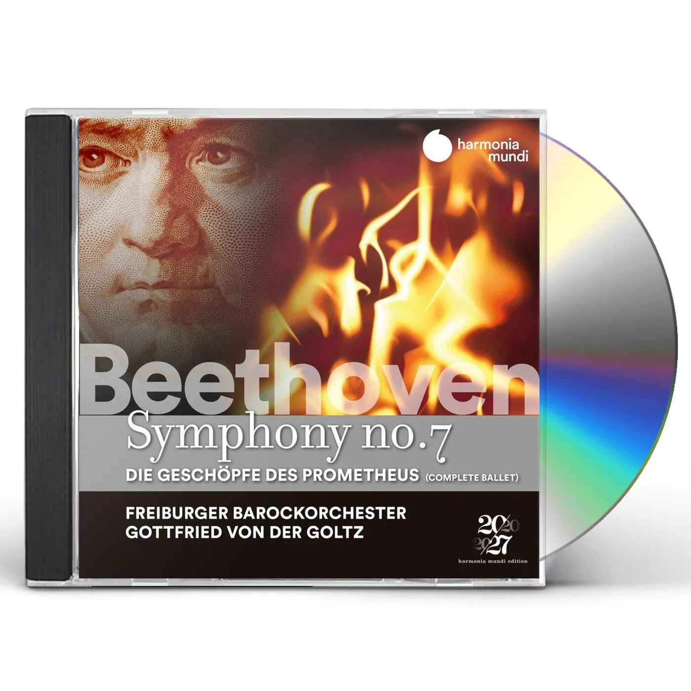 Freiburger Barockorchester BEETHOVEN: SYM NO. 7 THE CREATURES OF PROMETHEUS CD