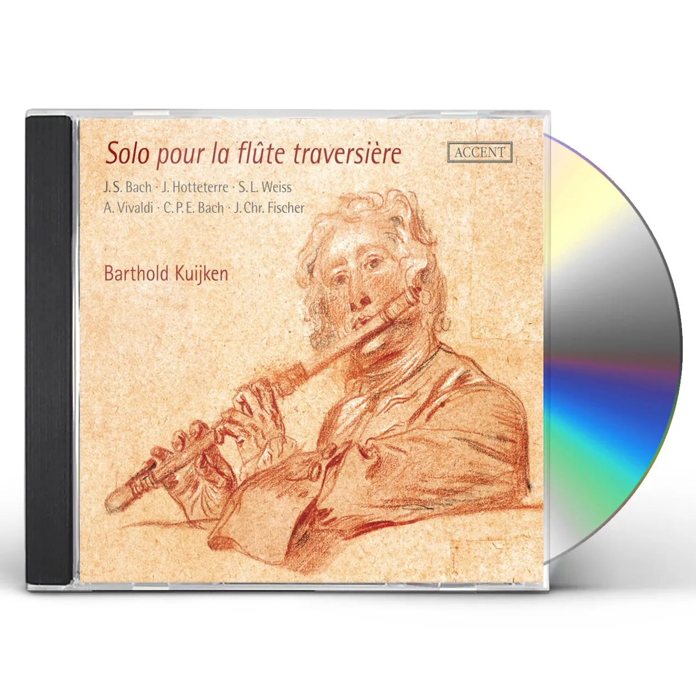 BARTHOLD KUIJKEN: SOLO POUR LA FLUTE TRAVERSIERE CD