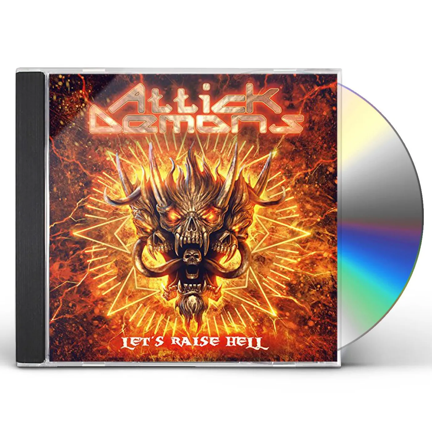 Attick Demons LET'S RAISE HELL CD