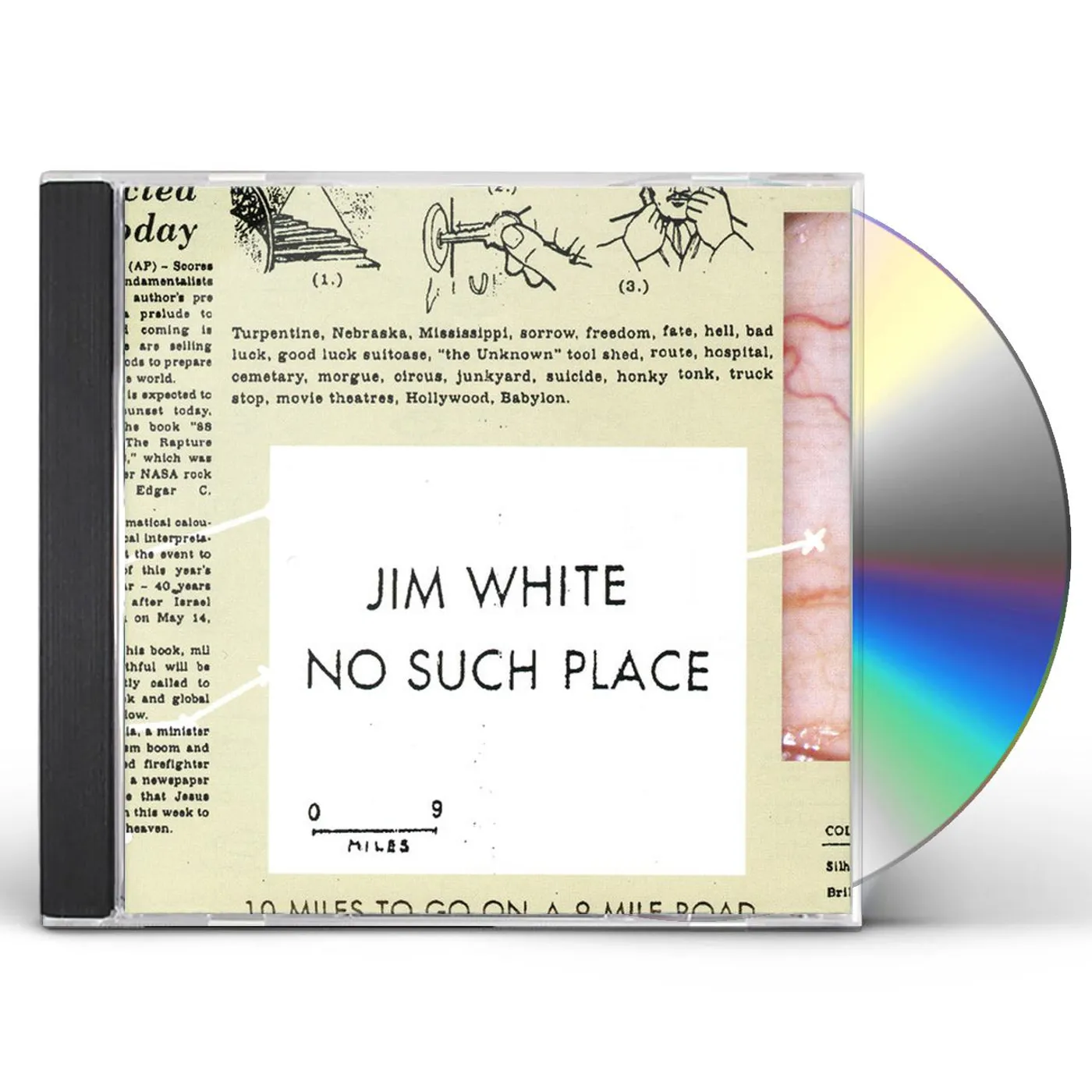Jim White NO SUCH PLACE CD