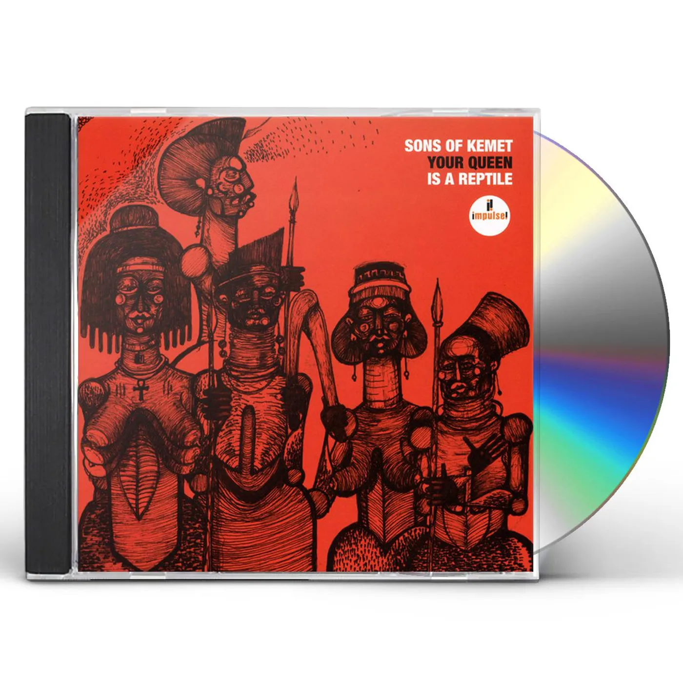 Sons Of Kemet YOUR QUEEN IS A REPTILE CD