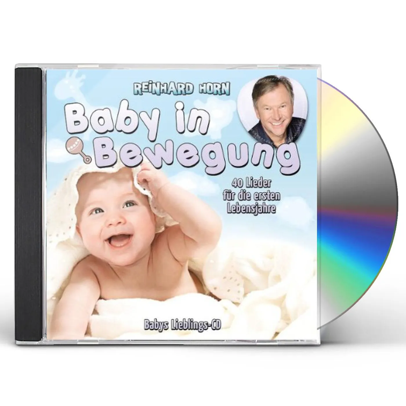 Reinhard Horn BABY IN BEWEGUNG 40 LIEDER FUR DIE ERSTEN LEBENSJA CD