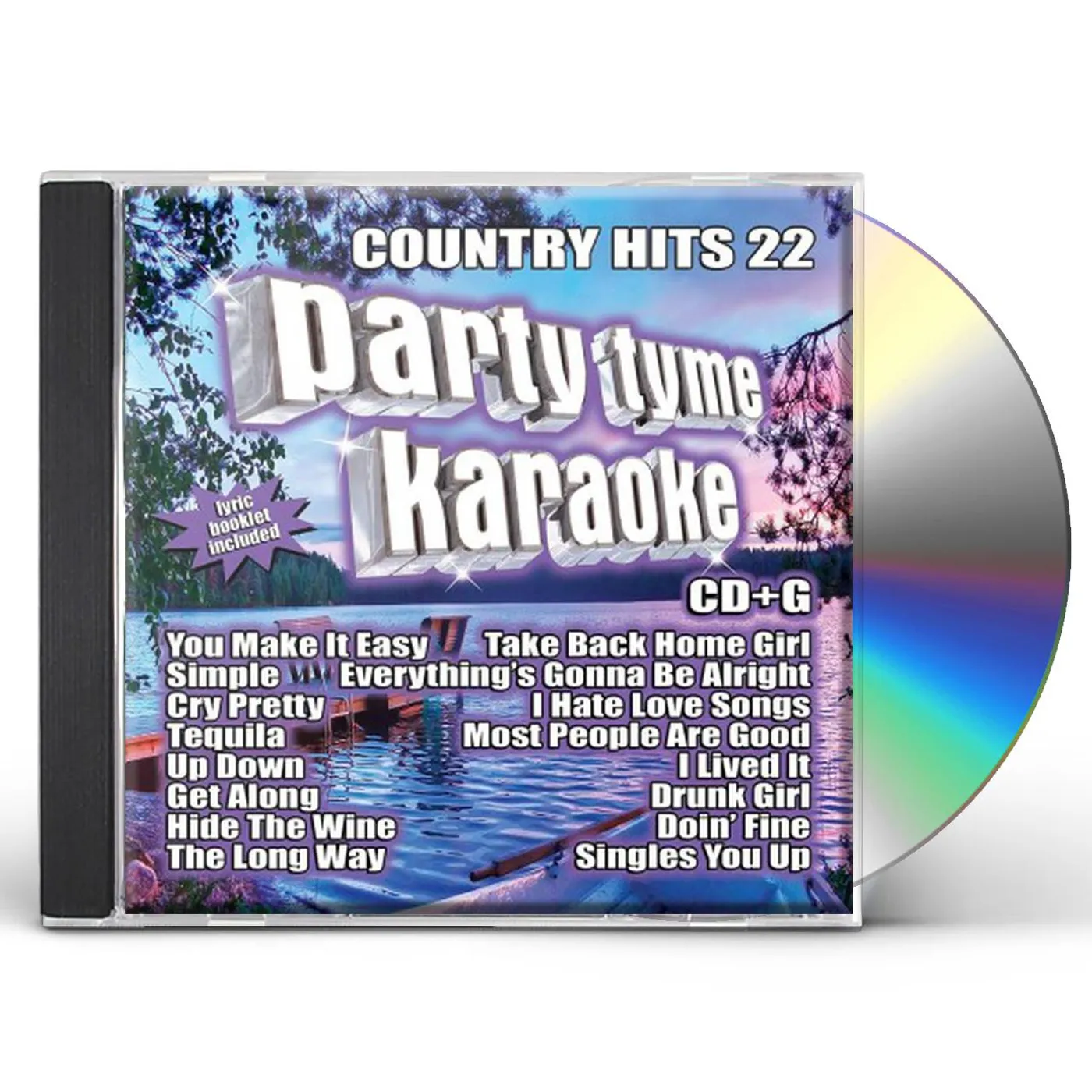Party Tyme Karaoke COUNTRY HITS 22 (16-SONG CD+G) CD