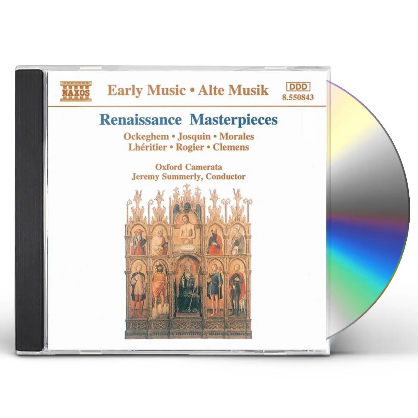 Jeremy Summerly OXFORD CAMERATA "RENAISSANCE MASTERPIECES" CD