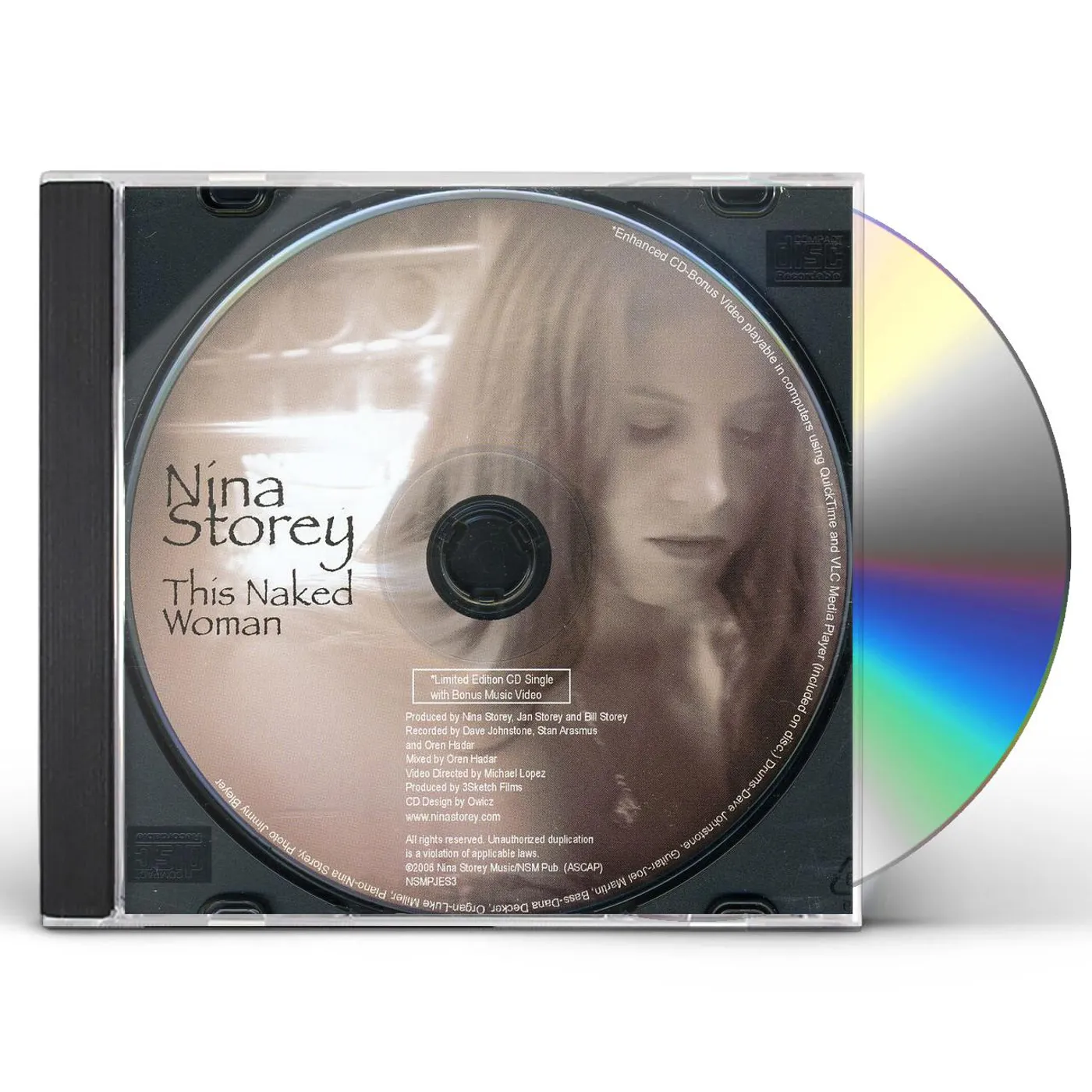 Nina Storey THIS NAKED WOMAN CD