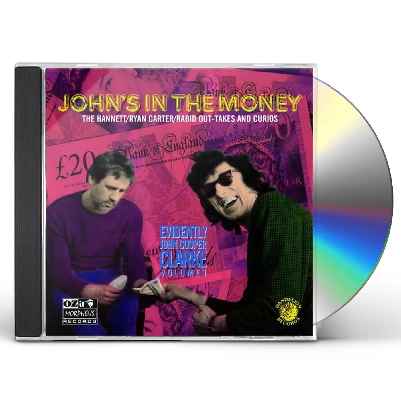 JOHN'S IN THE MONEY (EVIDENTLY JOHN COOPER CLARKE CD