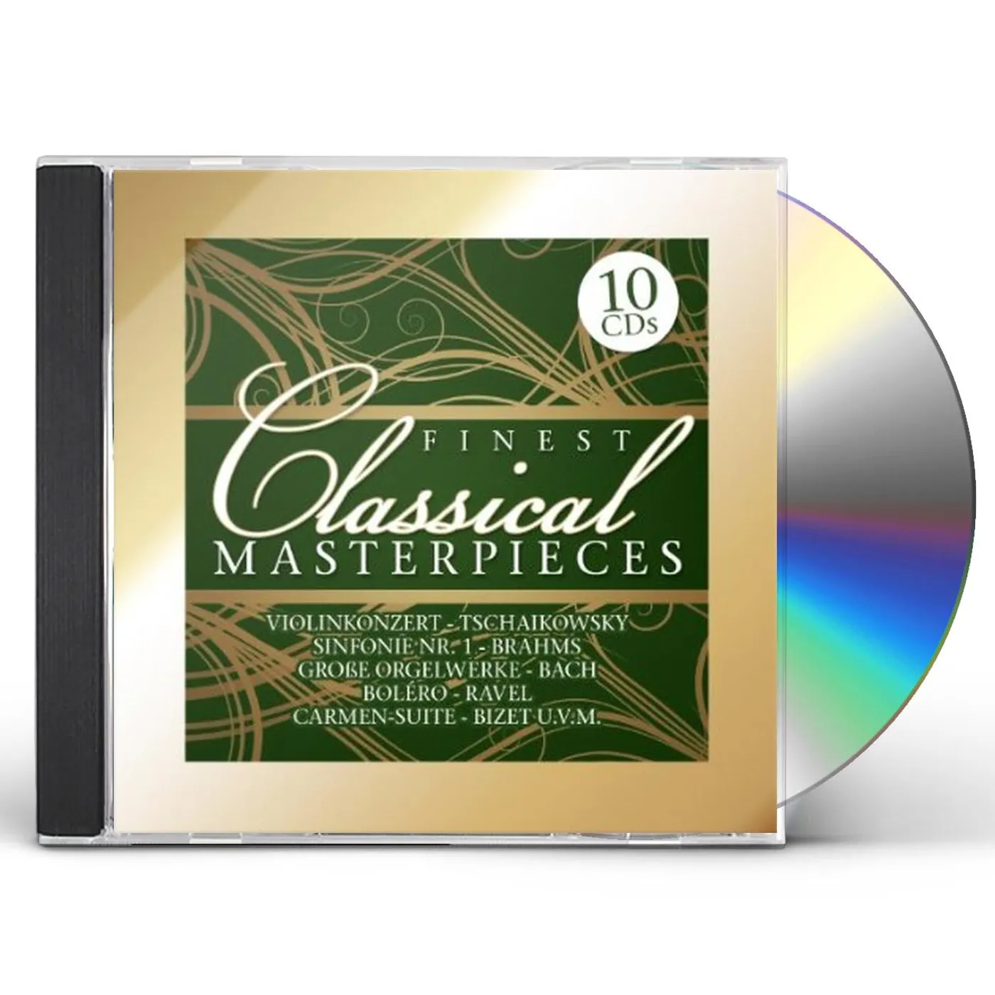 J. Brahms FINEST CLASSICAL MASTERPIECES CD