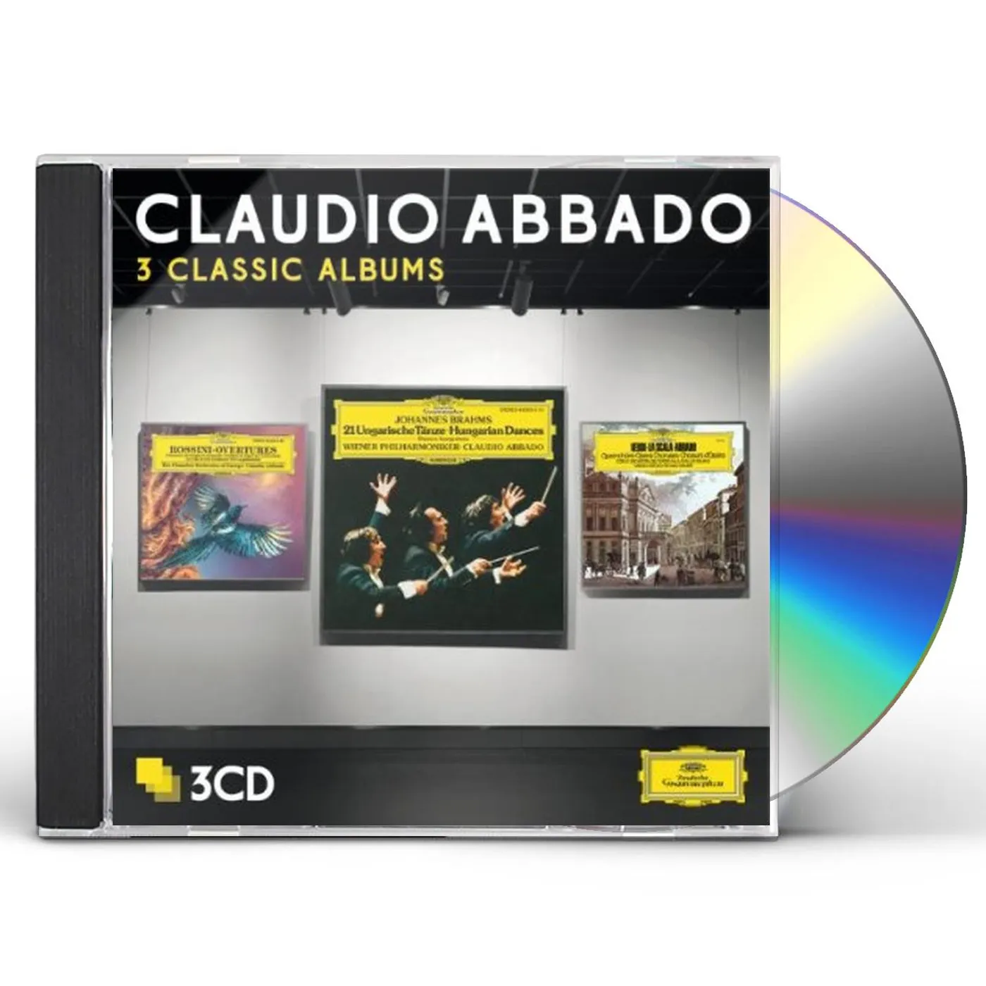 Claudio Abbado ABBADO: THREE CLASSIC ALBUMS CD