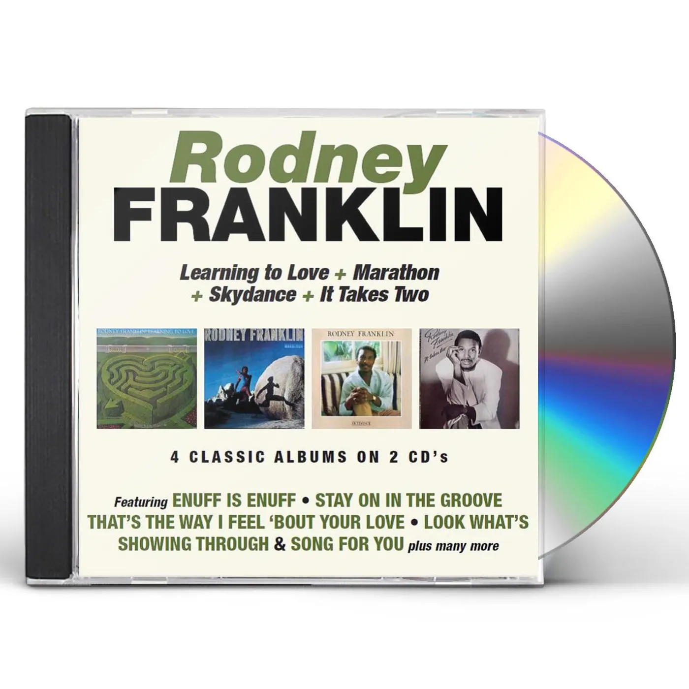 Rodney Franklin LEARNING TO LOVE / MARATHON / SKYDANCE / IT TAKES CD