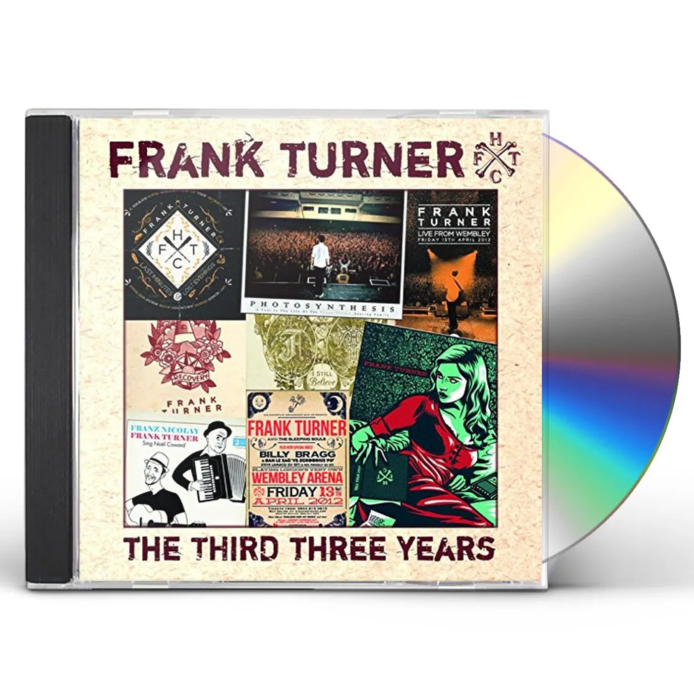 Frank Turner THIRD THREE YEARS CD