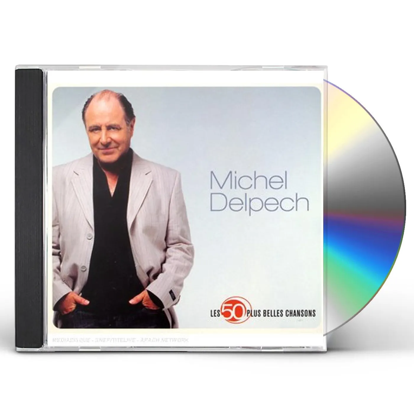 Michel Delpech LES 50 PLUS BELLES CHANSONS CD
