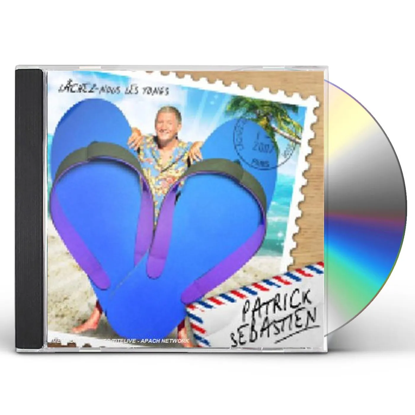 Patrick Sébastien LACHEZ NOUS LES TONGS CD