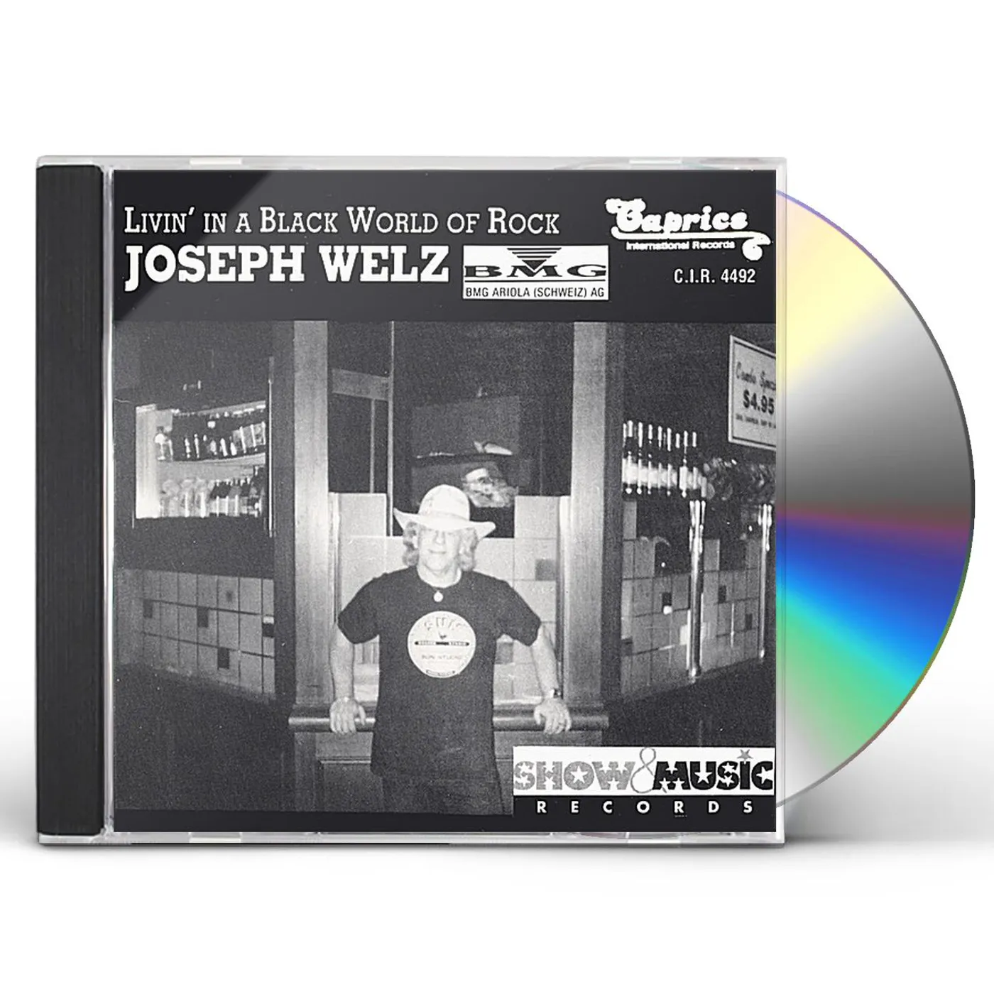 JOSEPH WELZ LIVIN' IN A BLACK & WHITE WORLD CD