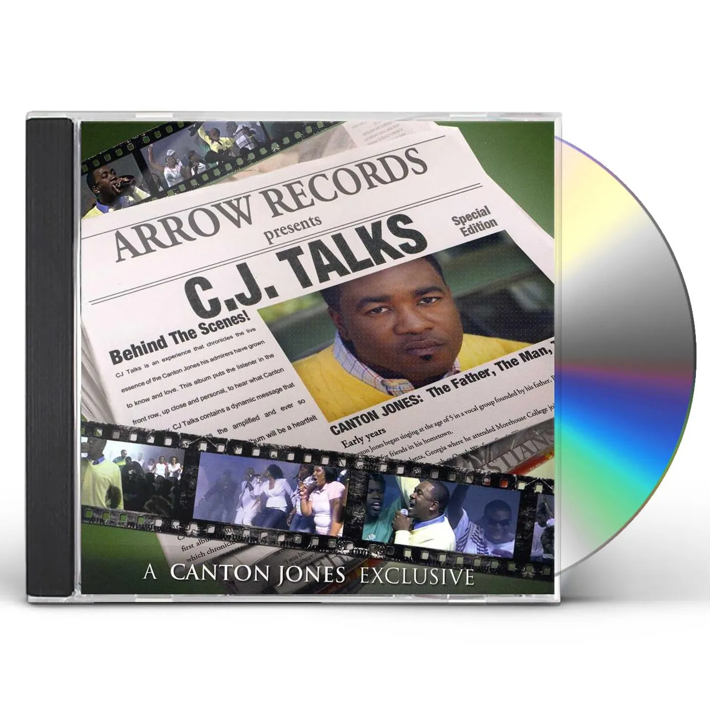 Canton Jones CJ TALKS CD