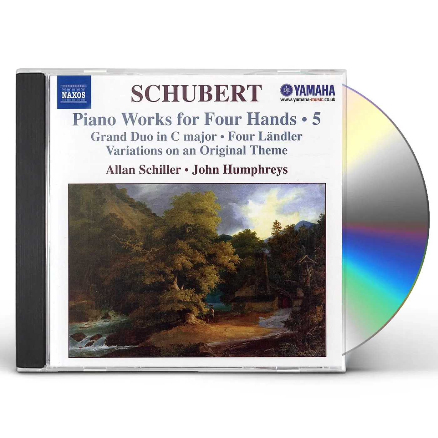 Franz Schubert PIANO WORKS FOR FOUR HANDS VOL CD