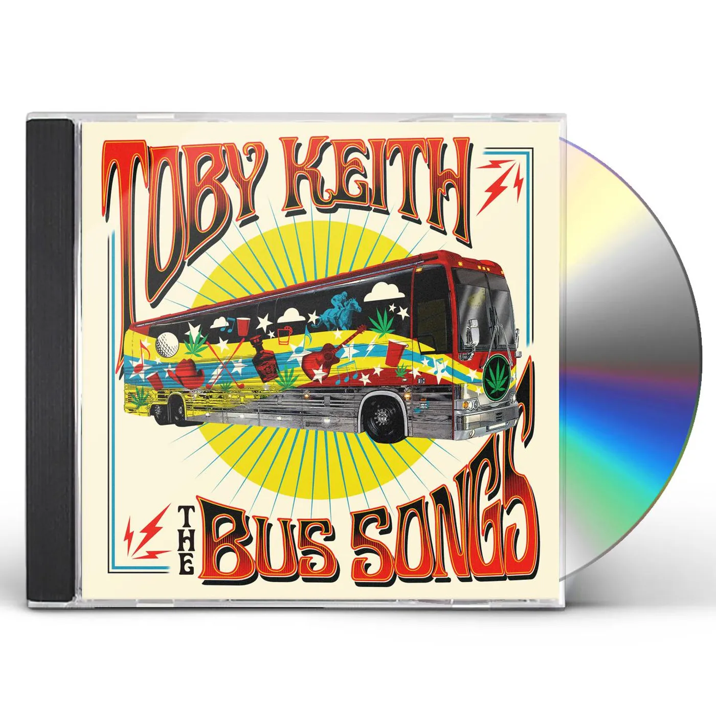 Toby Keith BUS SONGS CD