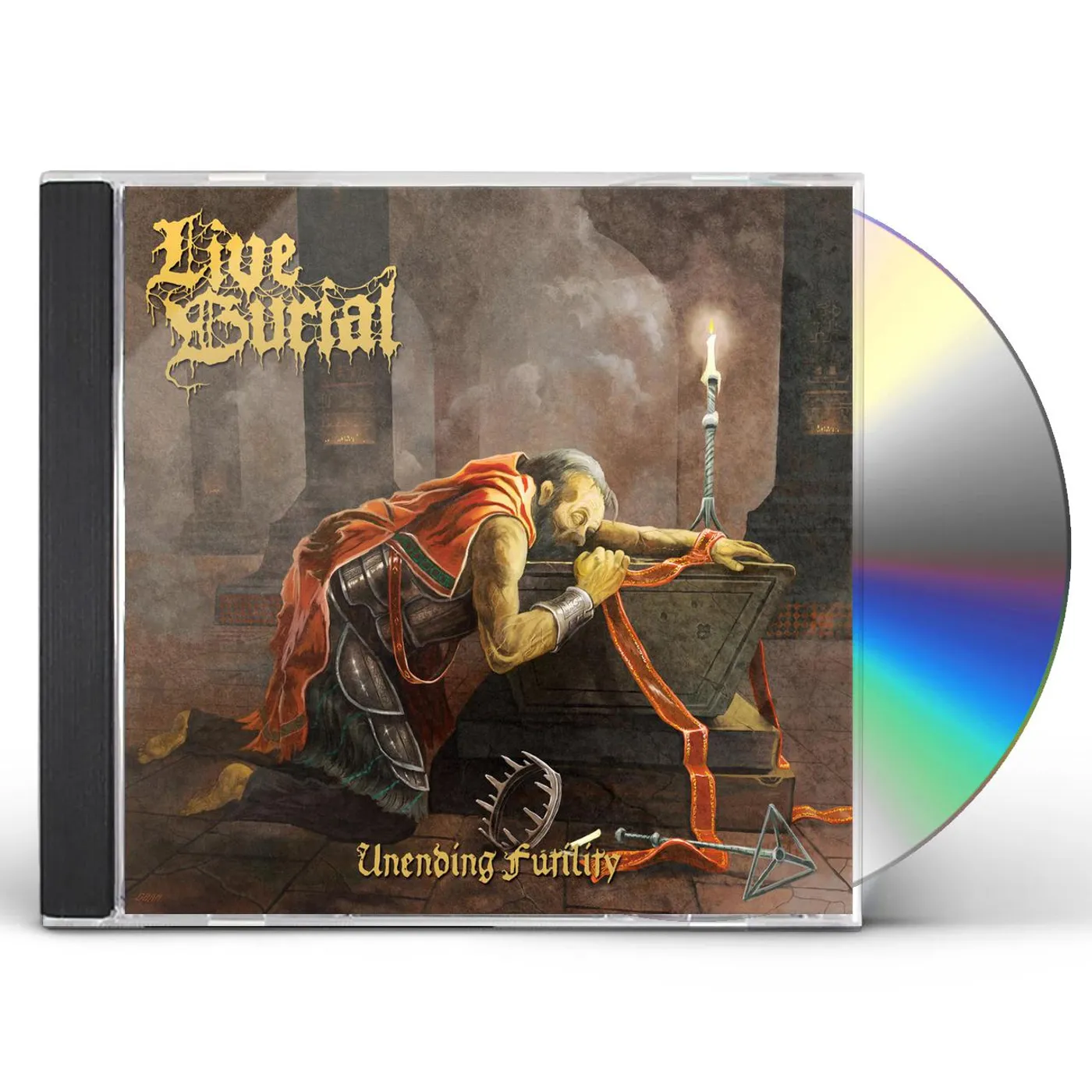 Live Burial Unending Futility CD