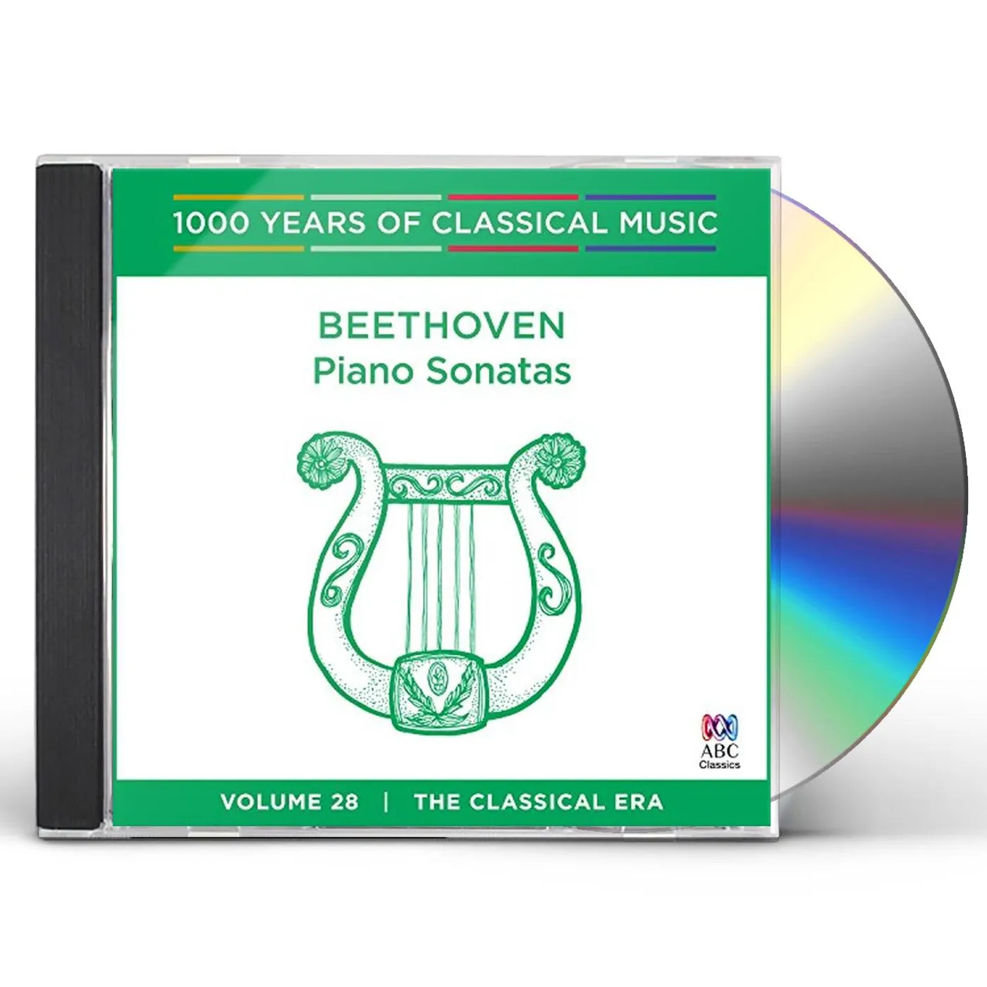 Gerard Willems BEETHOVEN: PIANO SONATAS - 1000 YEARS OF CLASSICAL CD