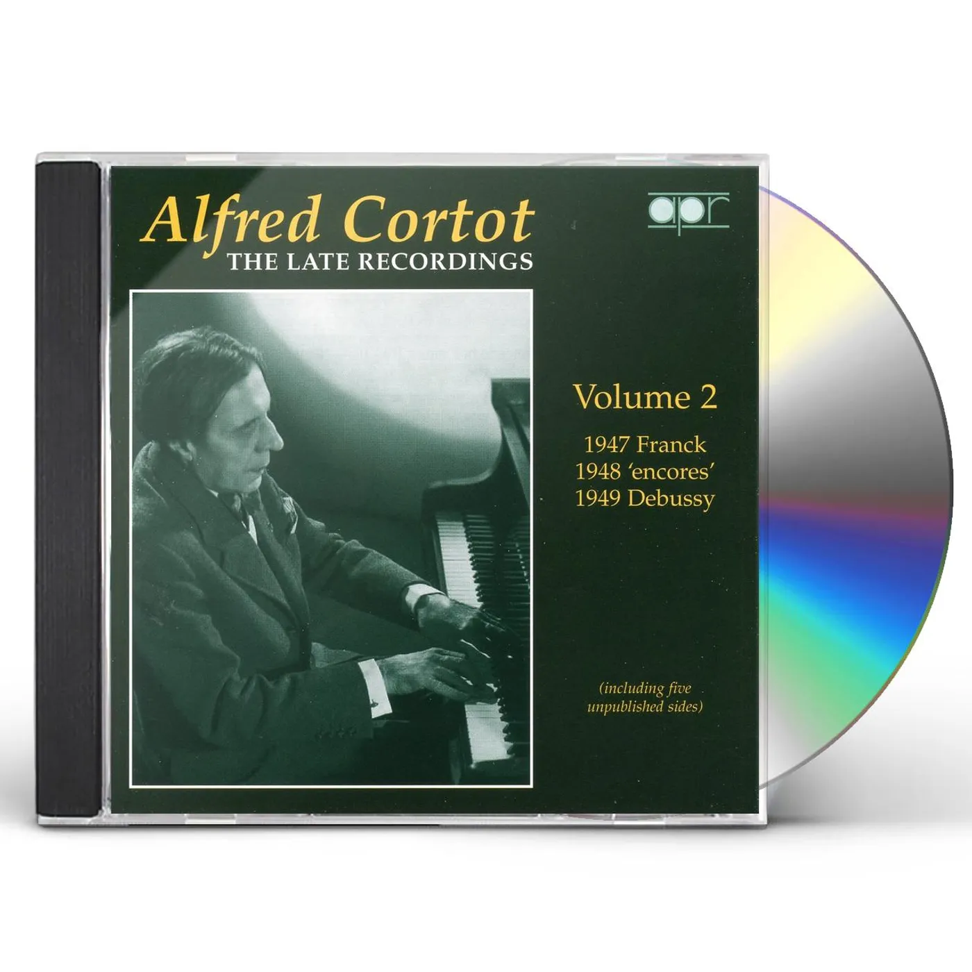 Alfred Cortot LATE RECORDINGS 2 CD