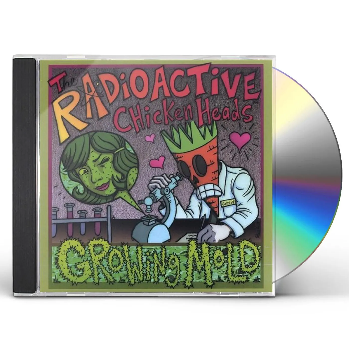 Radioactive Chicken Heads GROWING MOLD CD
