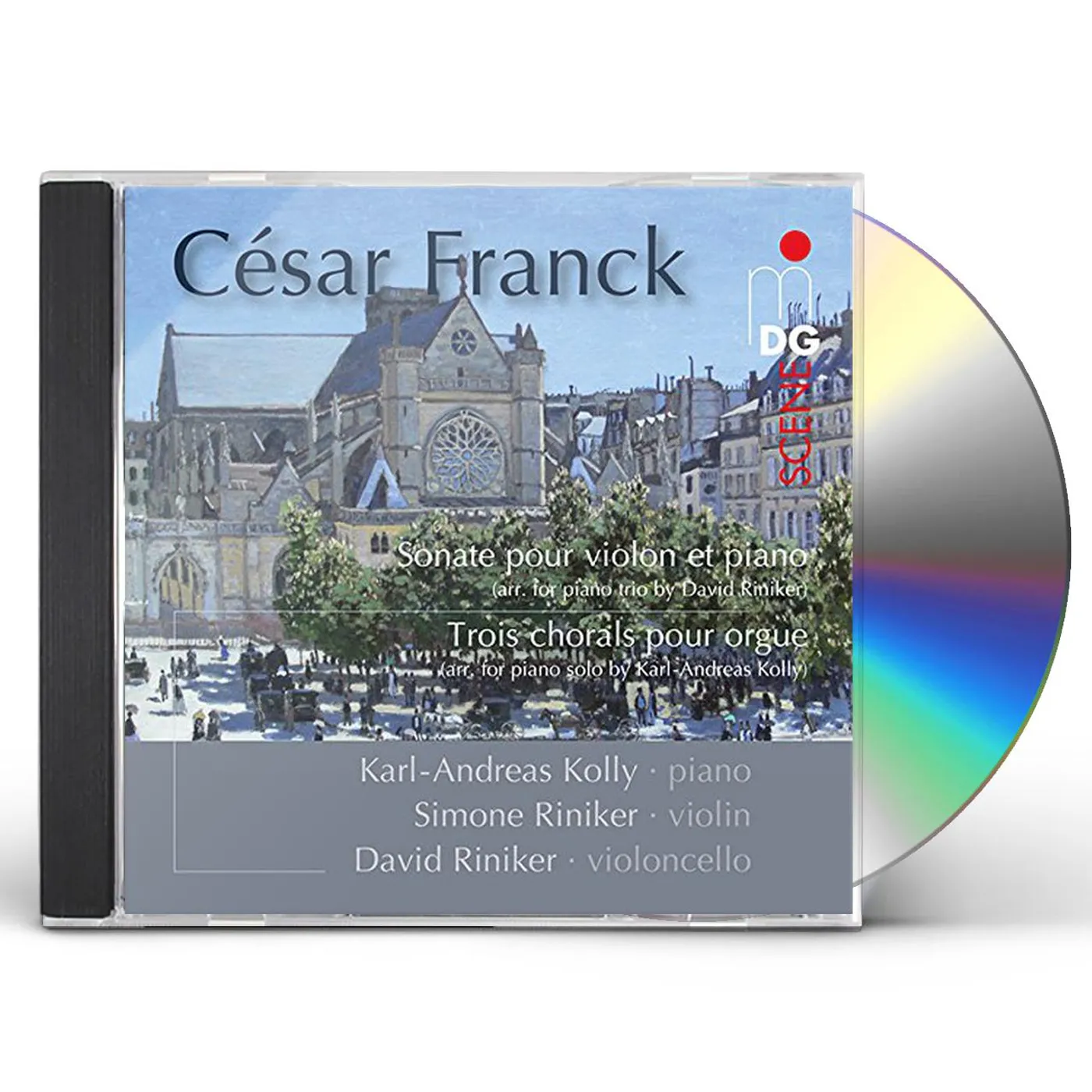 Franck SONATA VIOLIN & PIANO CD Super Audio CD