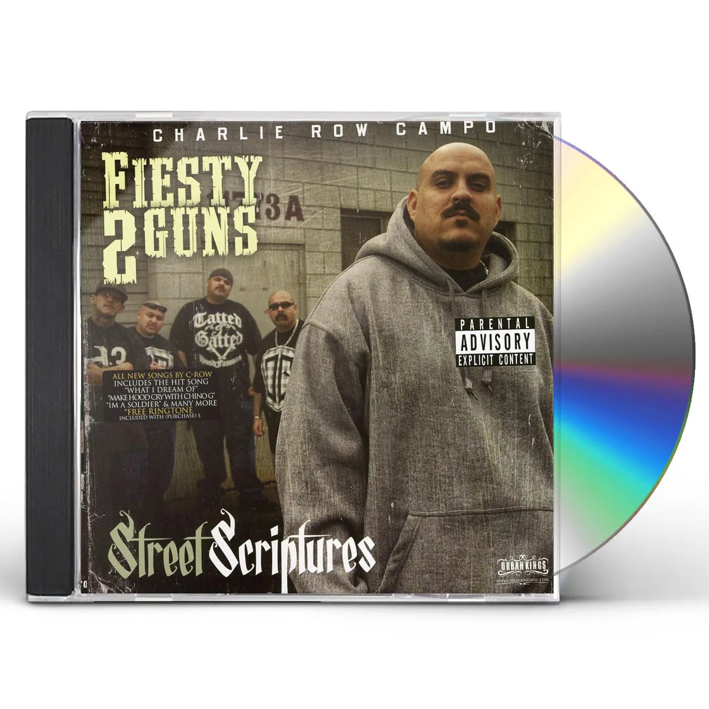 Charlie Row Campo STREET SCRIPTURES CD