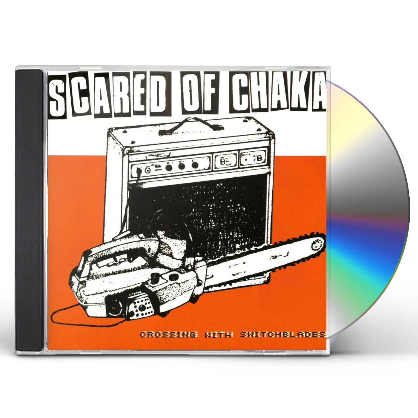 Scared Of Chaka CROSSSING WITH SWITCHBLADES CD