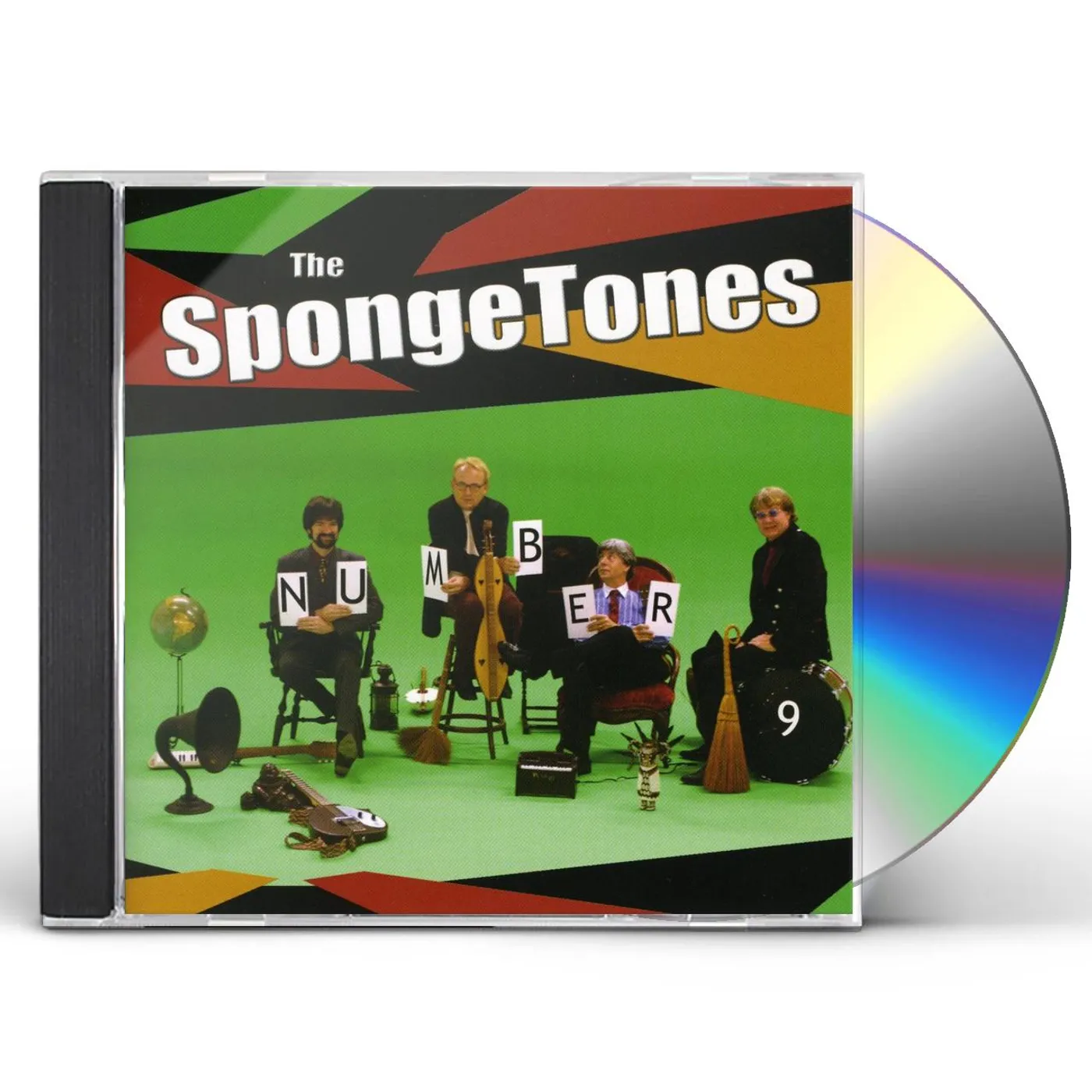 The Spongetones NUMBER 9 CD