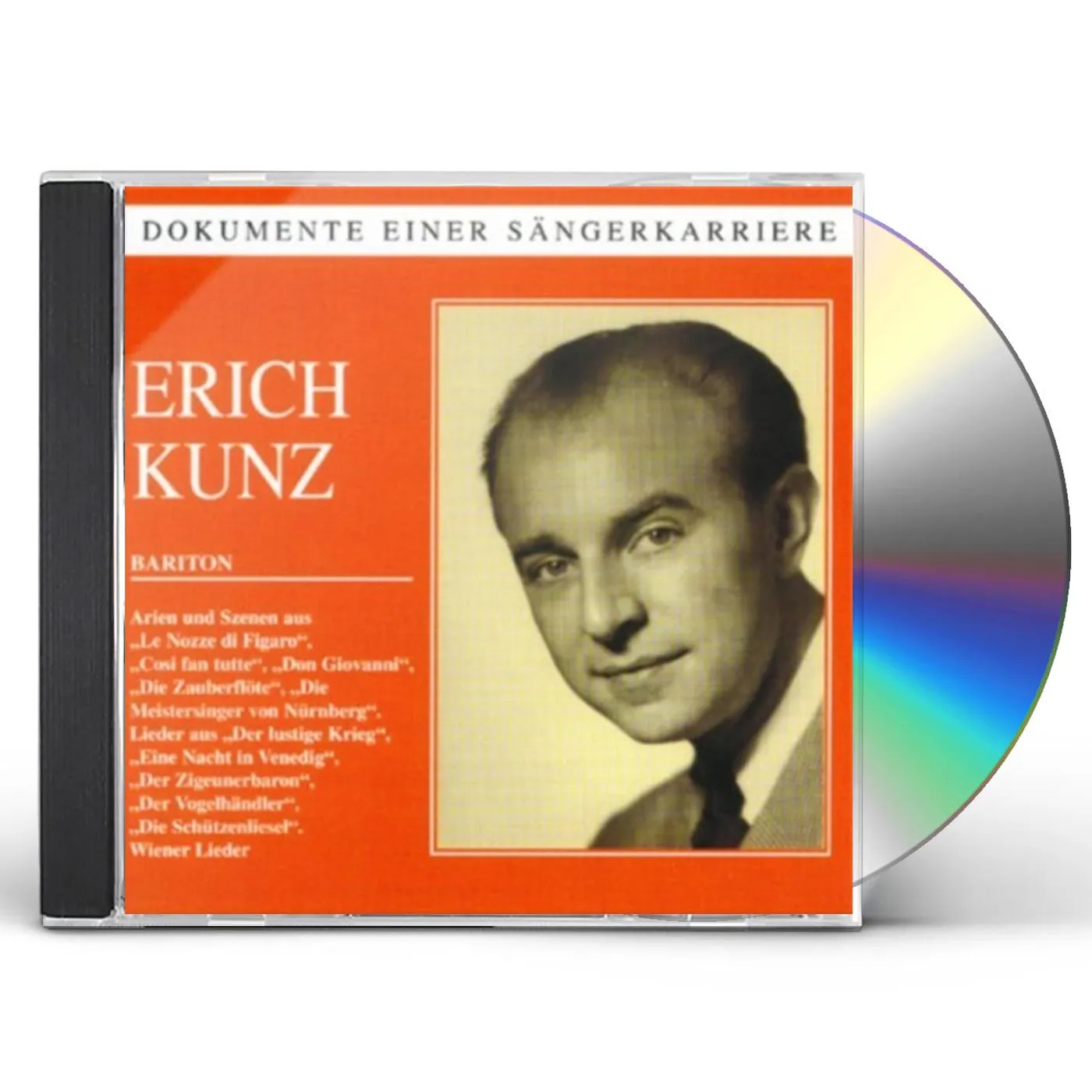 ERICH KUNZ SINGS CD