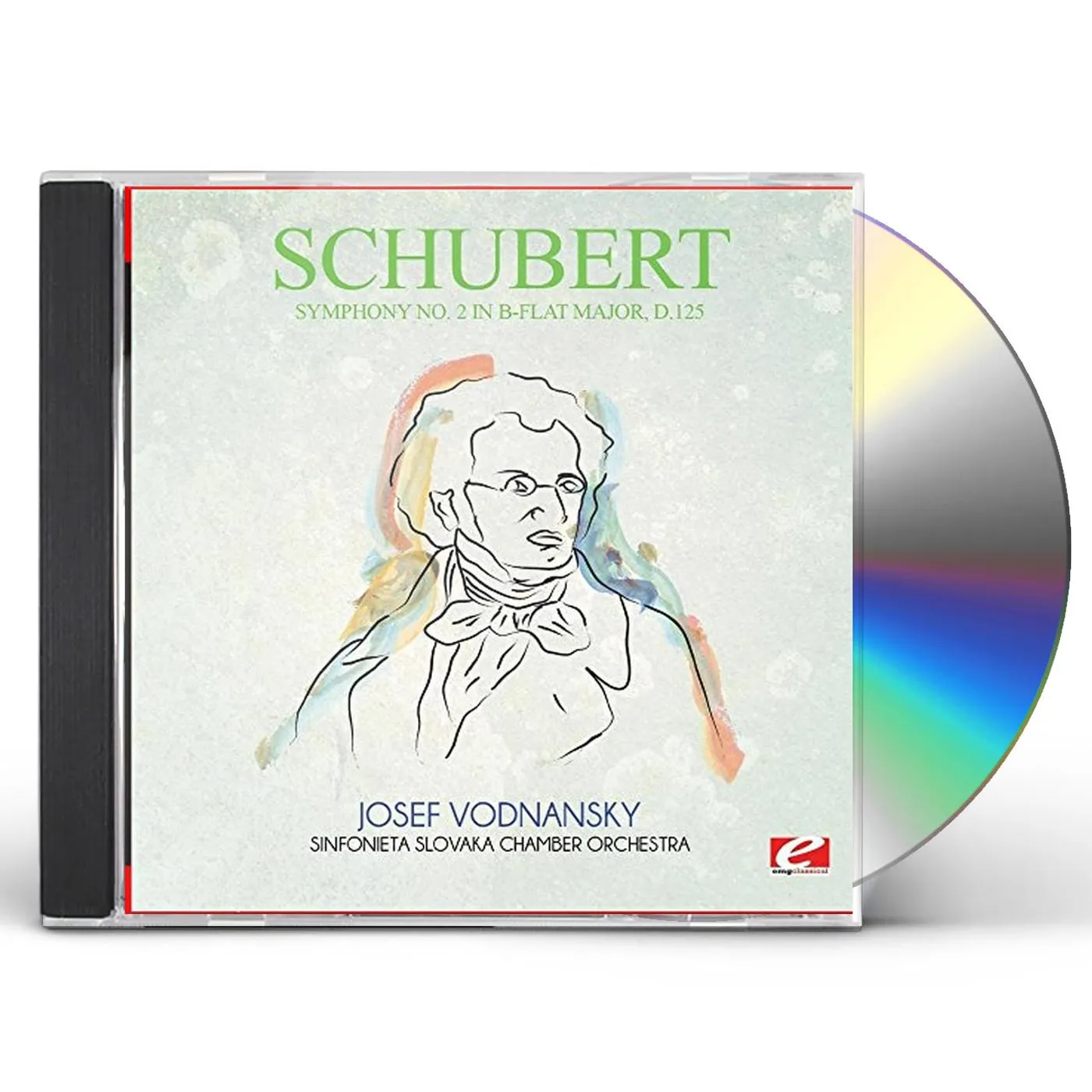 Schubert SYMPHONY NO. 2 IN B-FLAT MAJOR D.125 CD