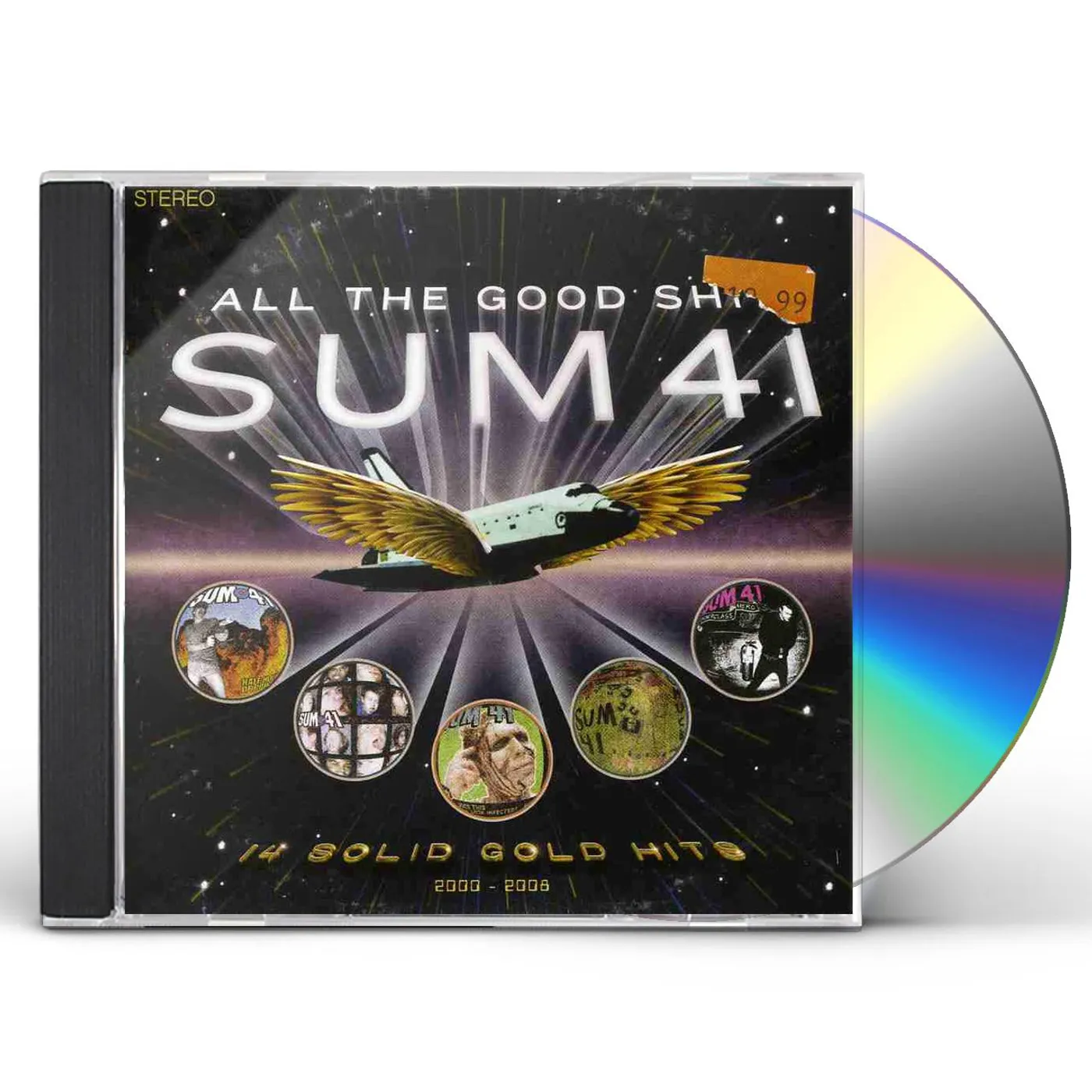 Sum 41 ALL THE GOOD SHIT: 14 SOLID GOLD HITS CD