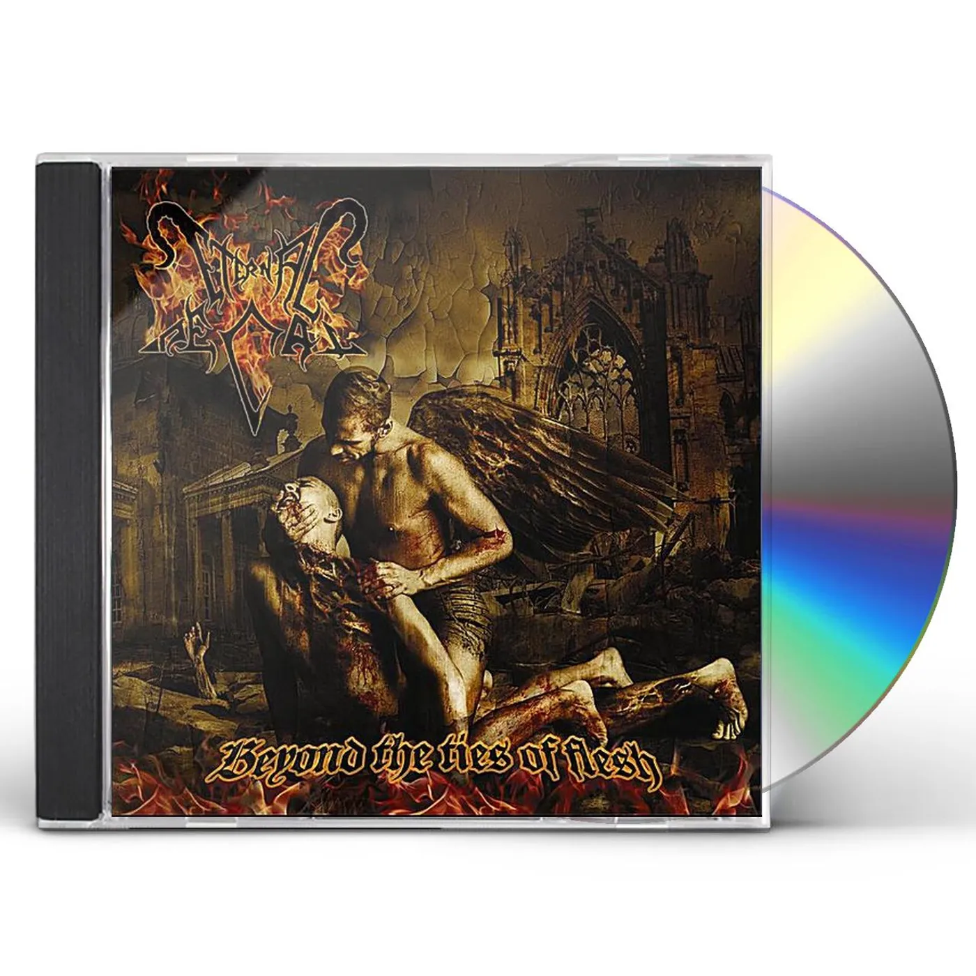 Eternal Decay BEYOND THE TIES OF FLESH-BLACK METAL-ISRAEL CD
