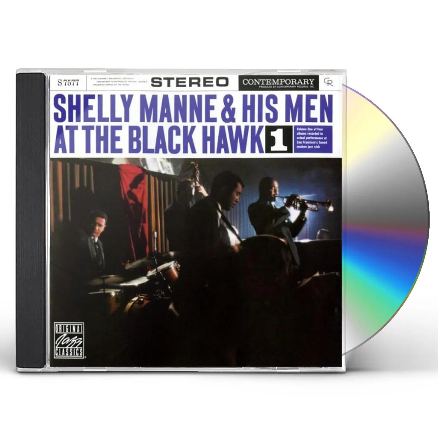 Shelly Manne & His Men LIVE AT THE BLACK HAWK 1 CD