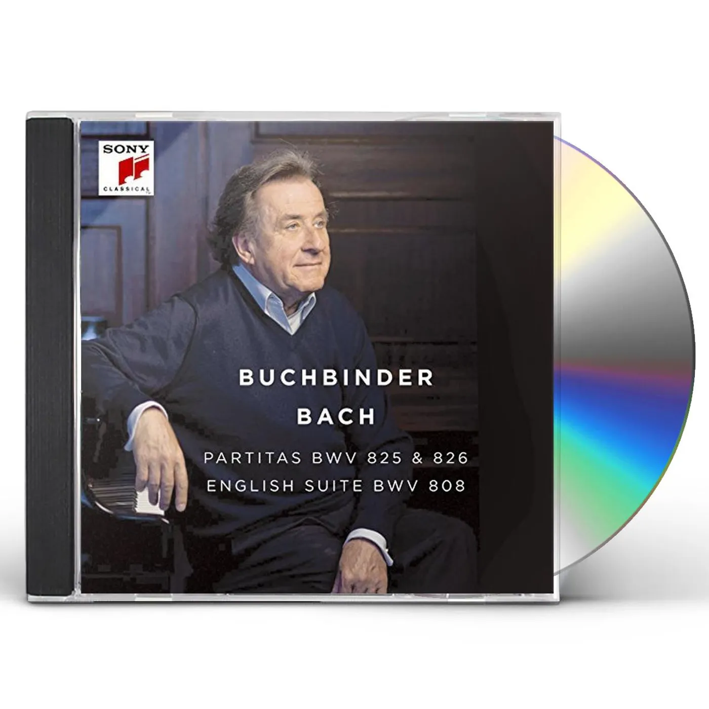 Rudolf Buchbinder BACH: PARTITAS BWV 825 & 826 / ENGLISH SUITES CD