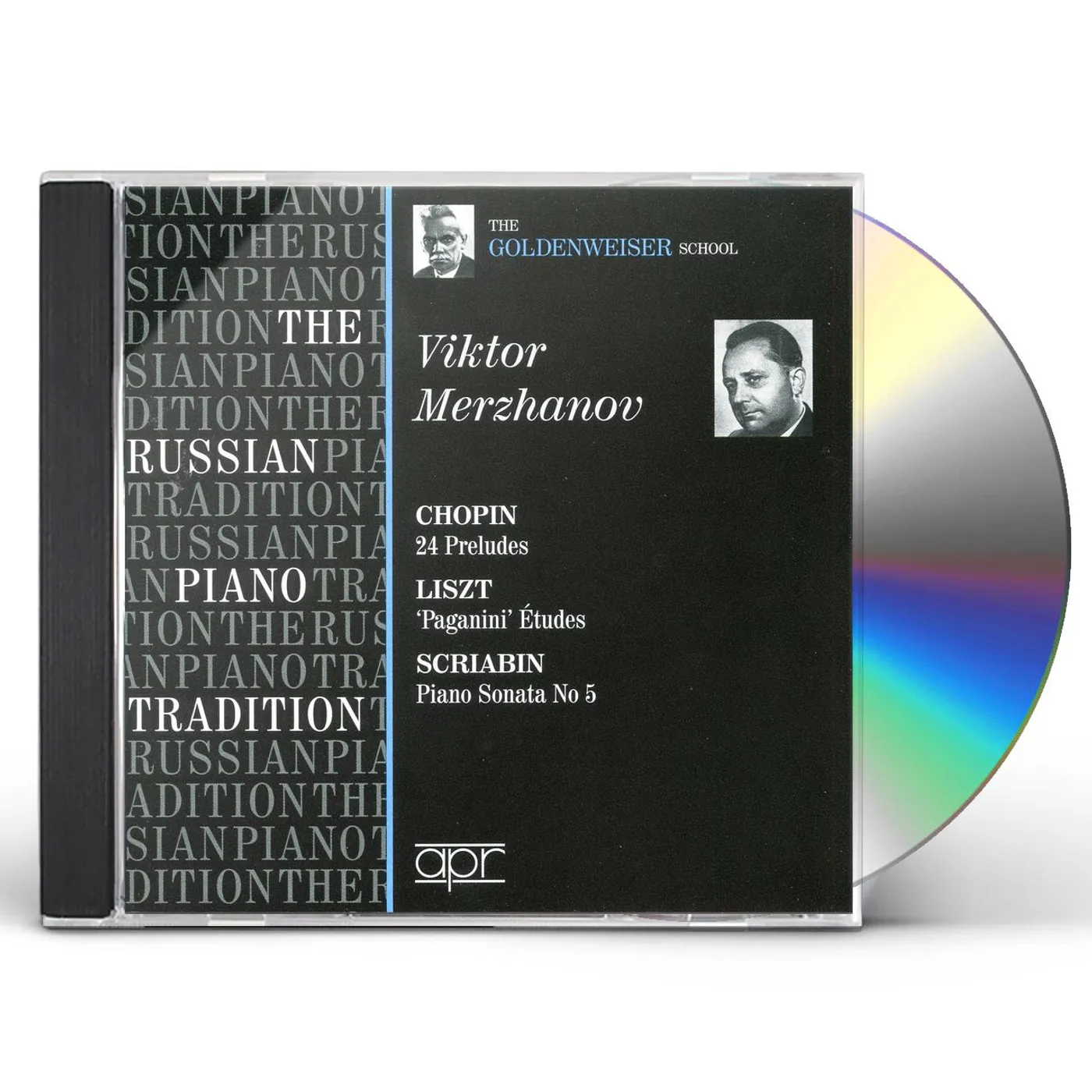 Victor Merzhanov RUSSIAN PIANO TRADITION: GOLDENWEISER SCHOOL CD